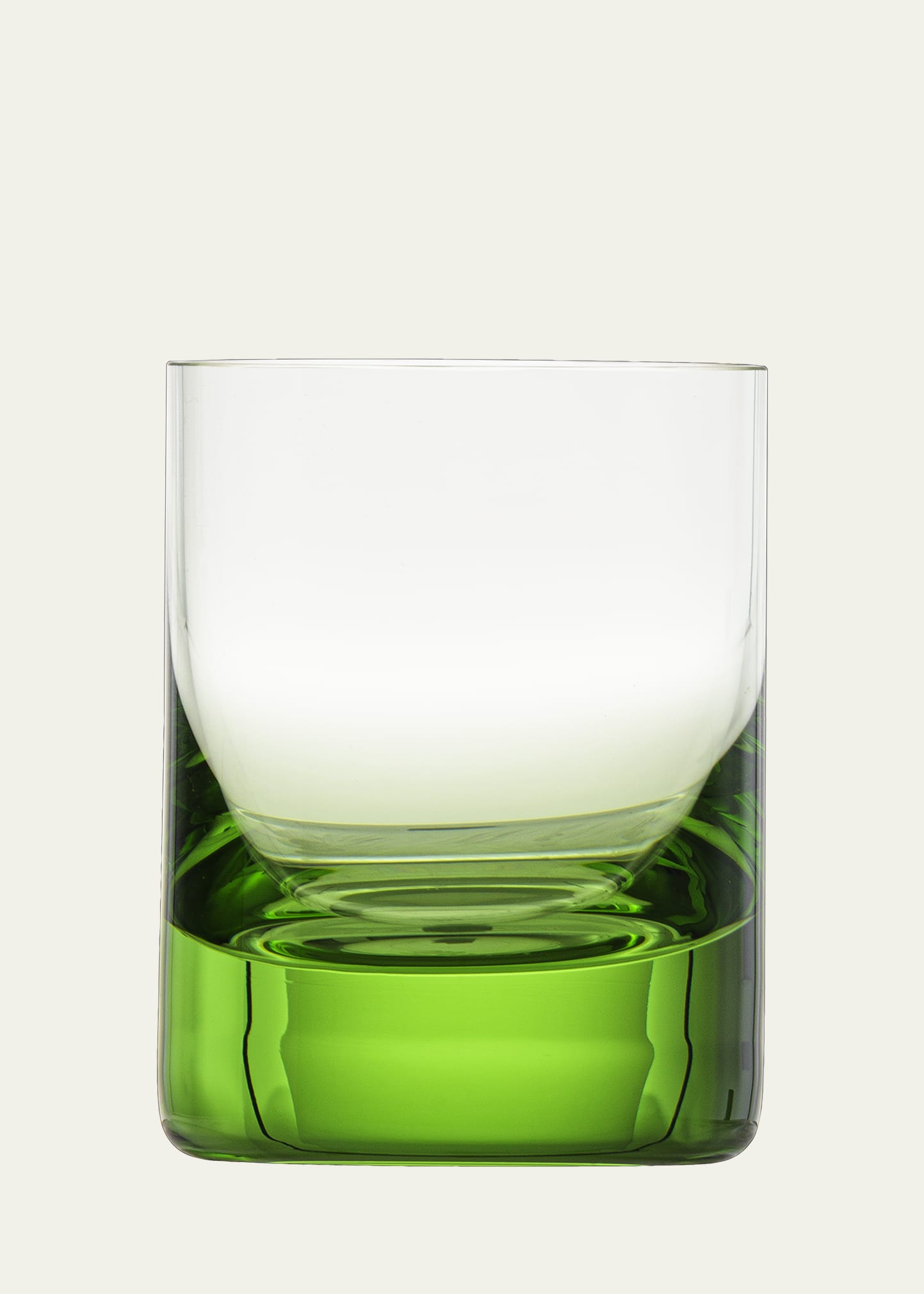 Moser Crystal Whisky Shot Glass, 2 Oz. In Ocean Green