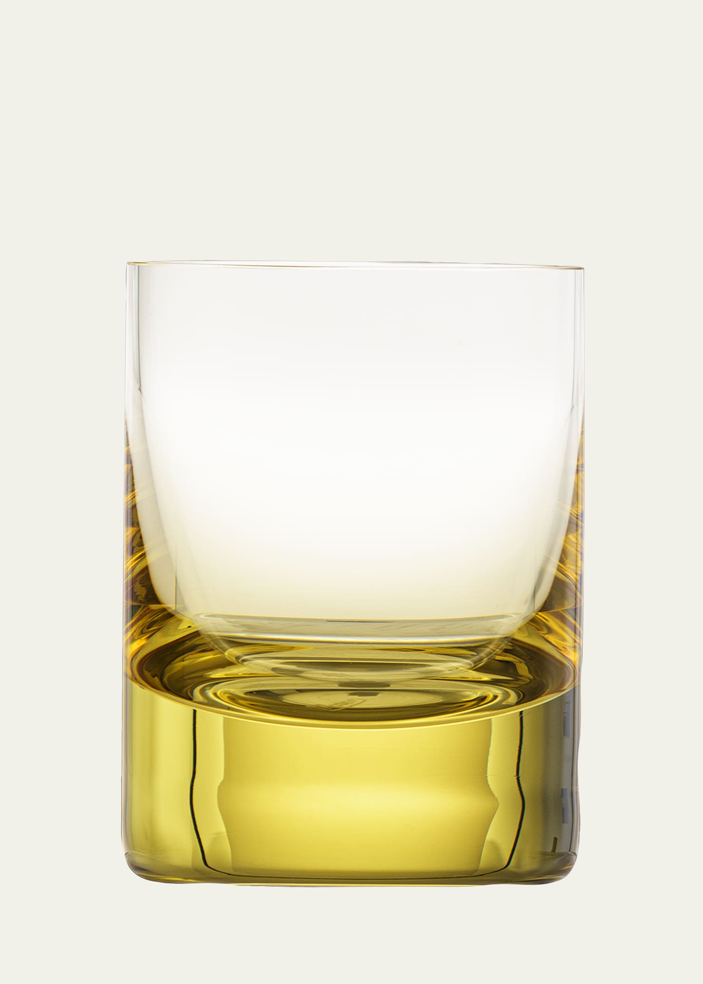 Moser Crystal Whisky Shot Glass, 2 Oz. In Yellow