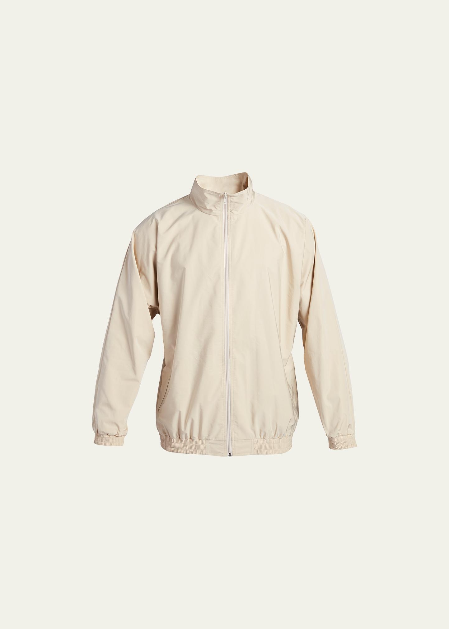The Row Nantuck Poplin Track Jacket In Neutrals | ModeSens