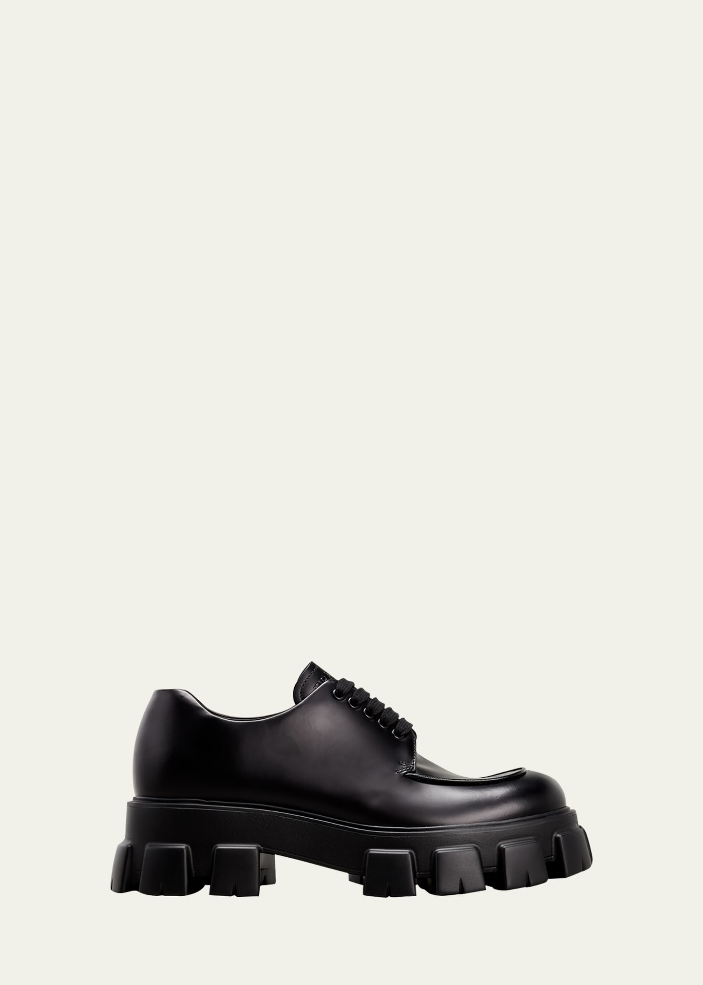 Men's Monolith Lug-Sole Leather Derby Shoes