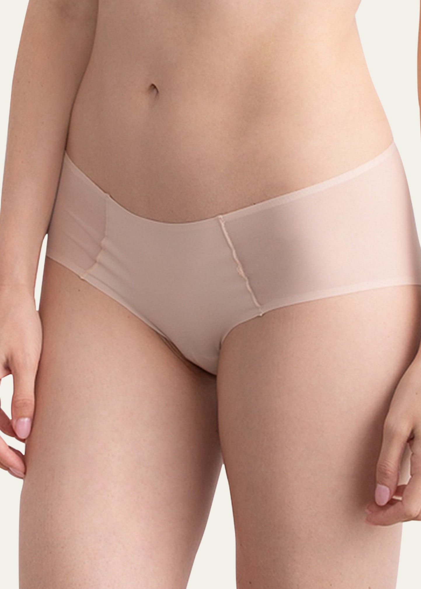 Uwila Warrior Happy Seams Lace Trim Seamless Briefs In Smoke Grey