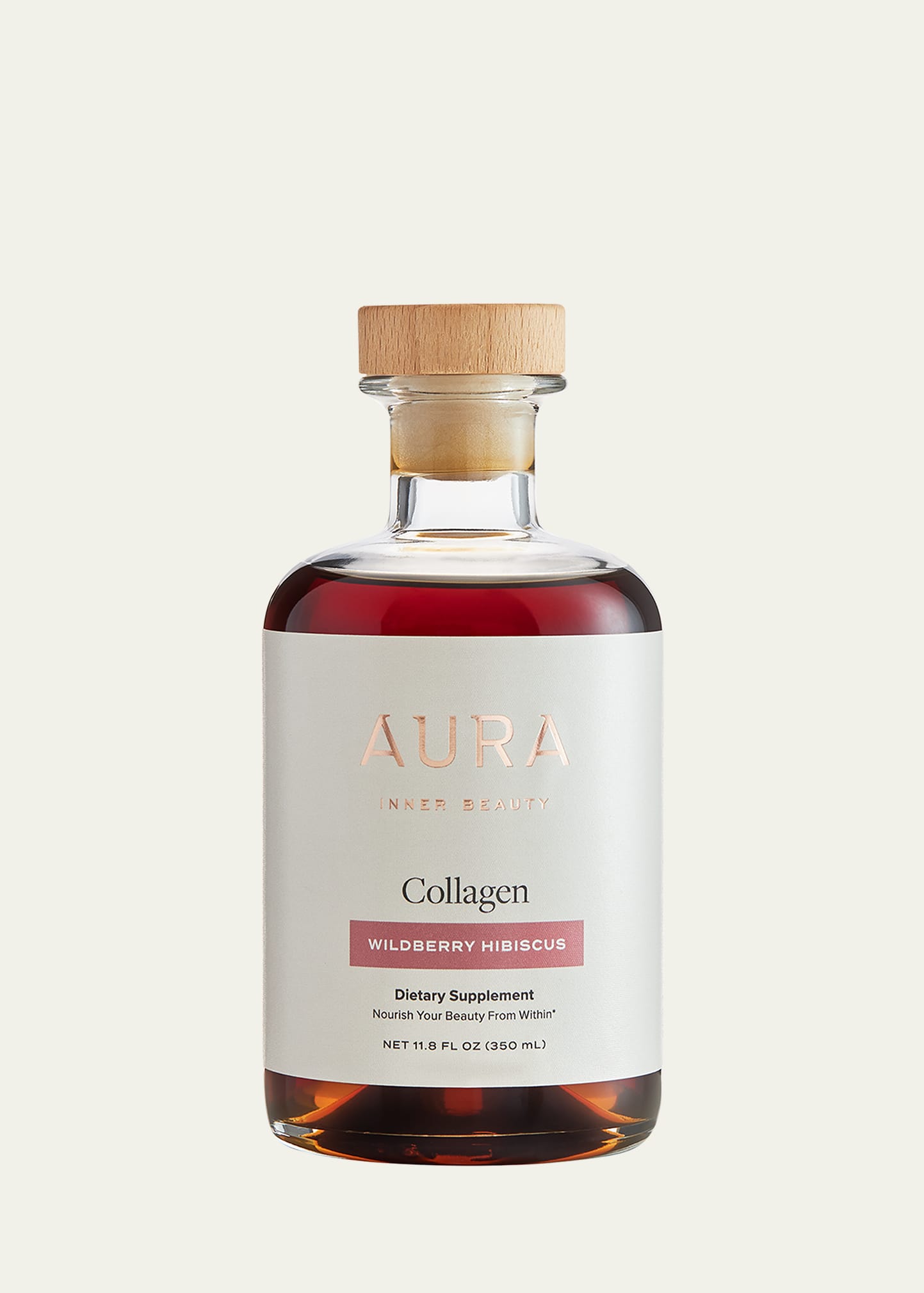 Aura Inner Beauty 11.8 oz. Wildberry Hibiscus Collagen Dietary Supplement