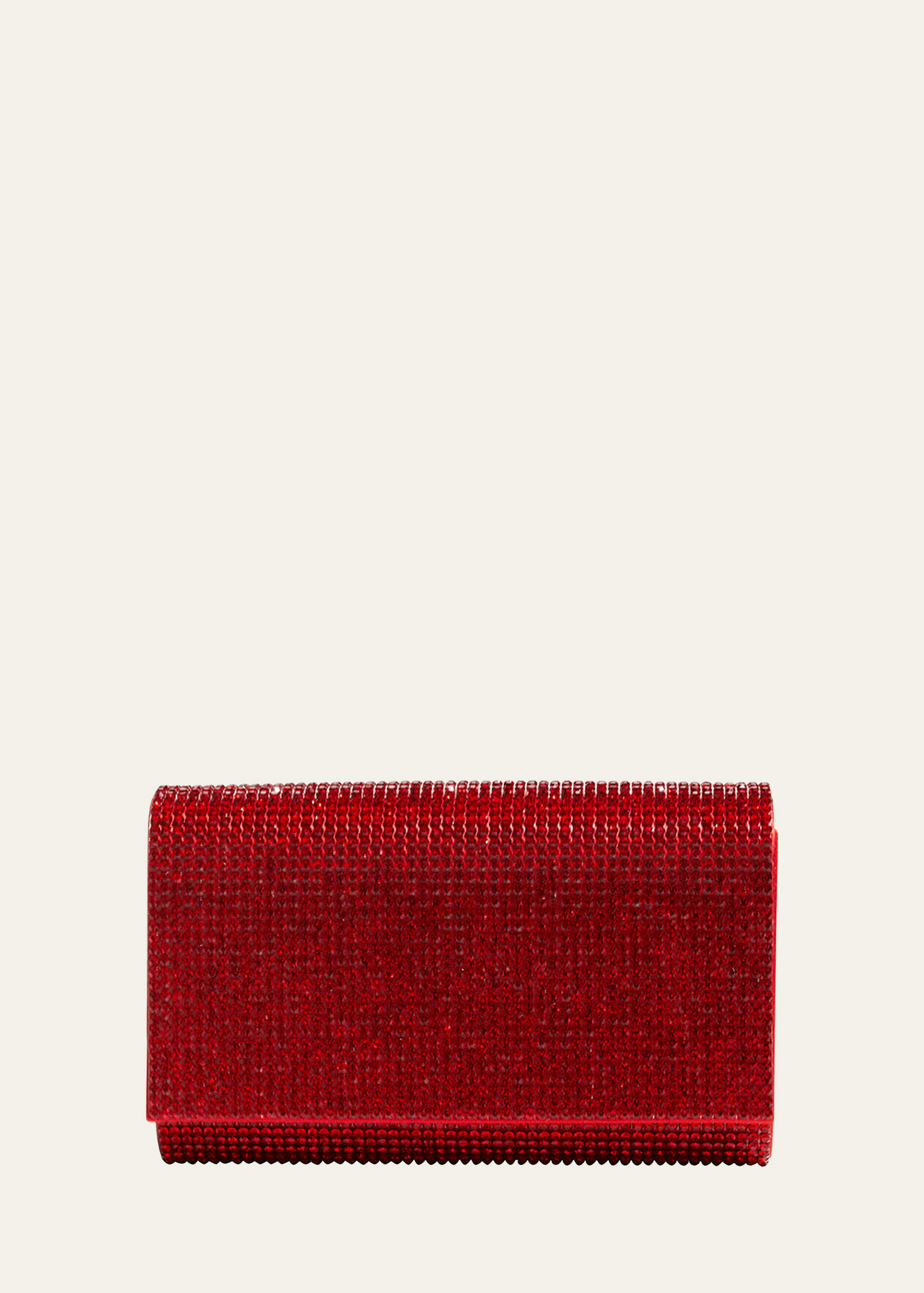 Fizzy Crystal Flap Clutch Bag