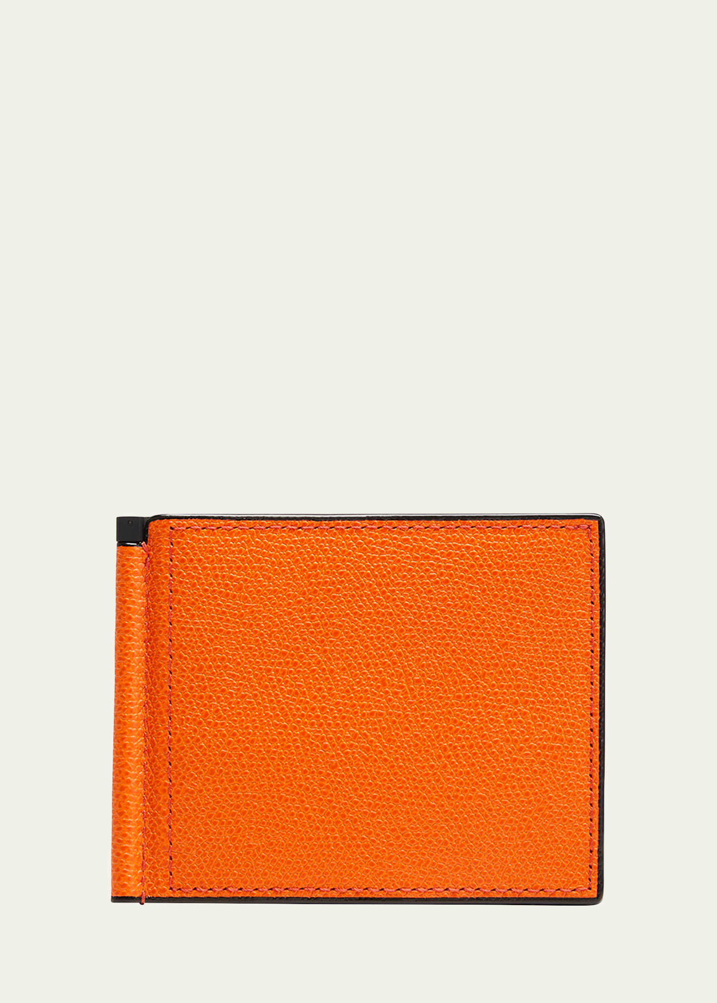 Valextra Men's Grip 6-card Holder In Aragosta