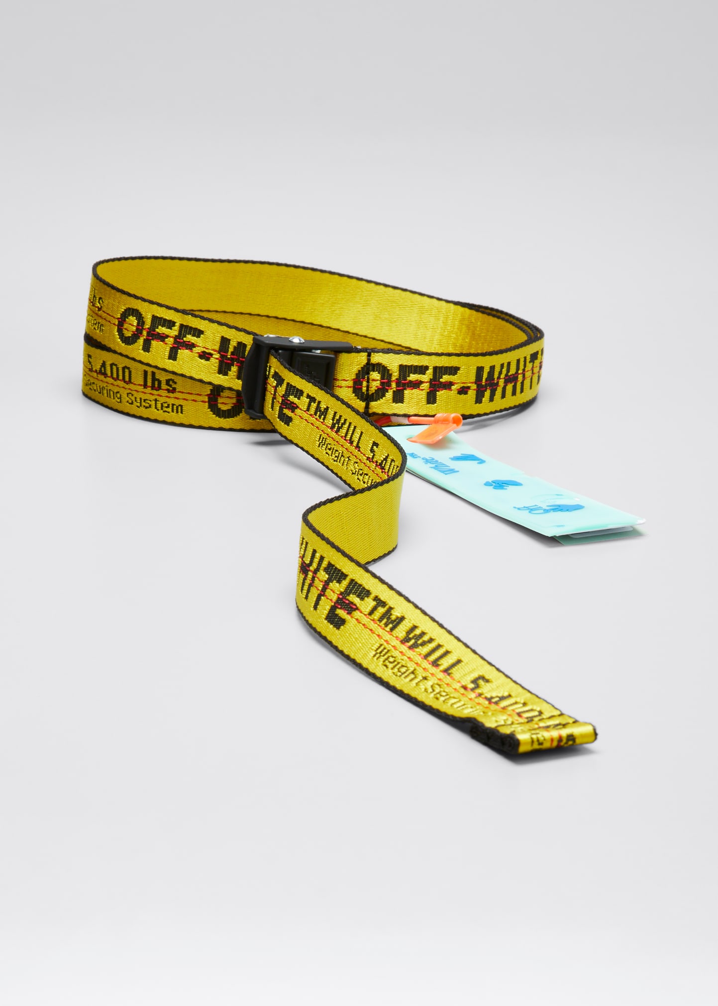 Off-white Men's Classic Mini Industrial Webbing Belt 25mm In