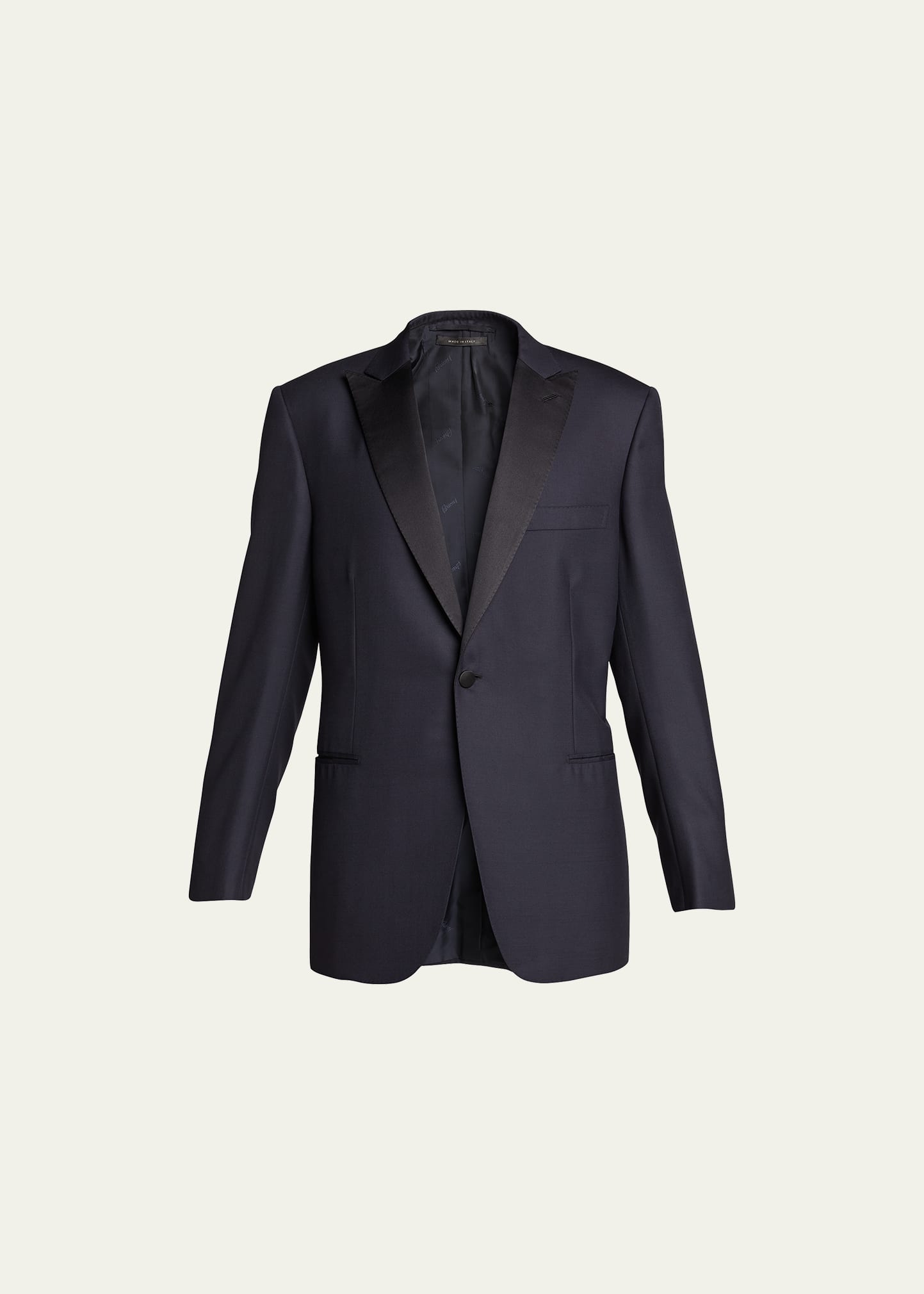 Brioni Men's Policleto Smoking Tuxedo In Midnight Blue