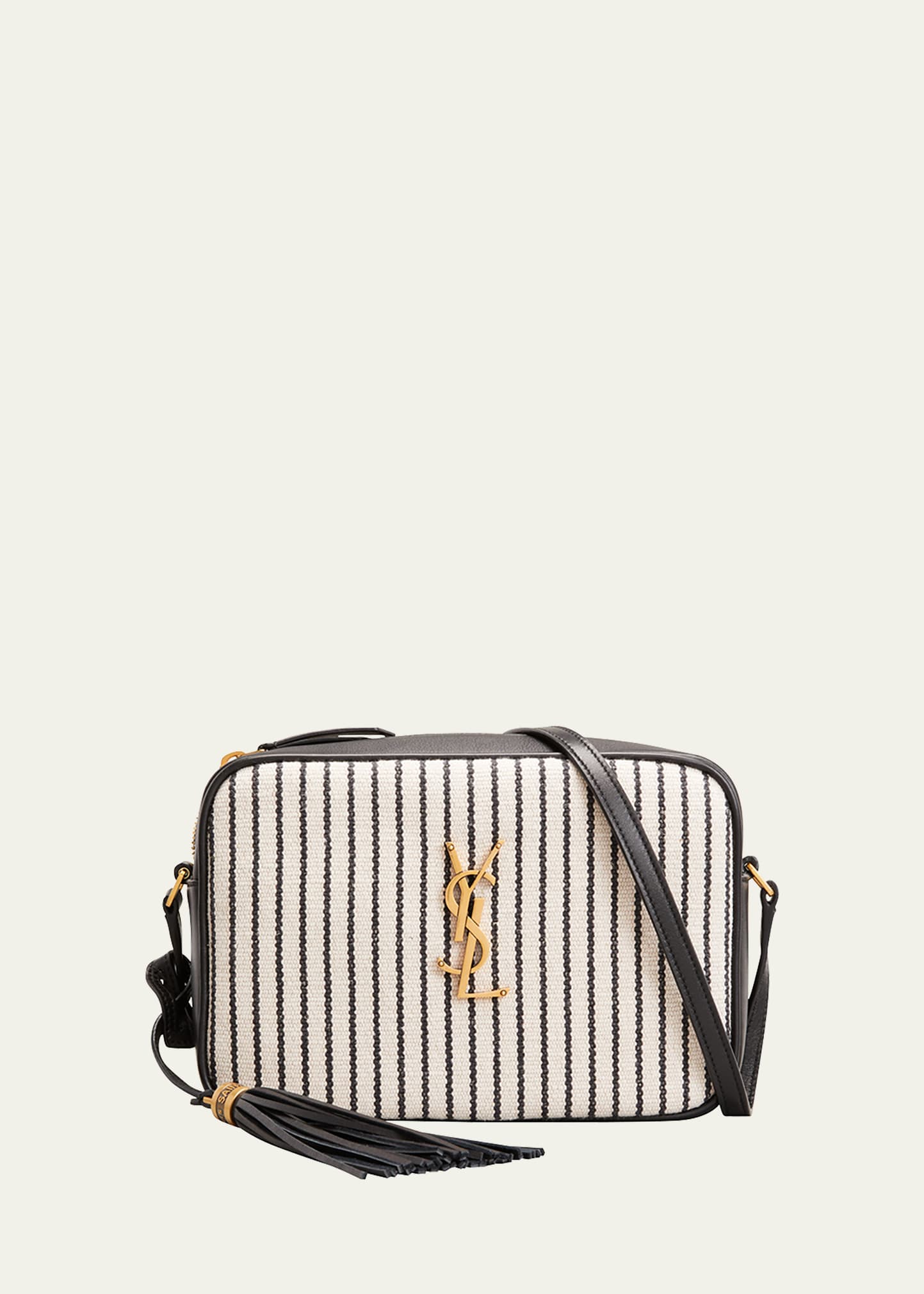 Saint Laurent Lou Medium YSL Quilted Camera Crossbody Bag