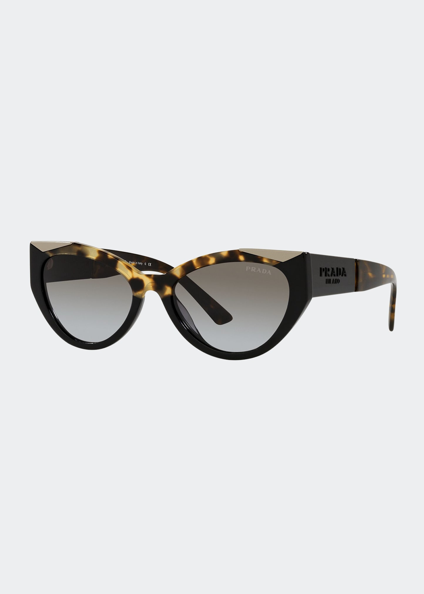 Gradient Acetate Cat-Eye Sunglasses