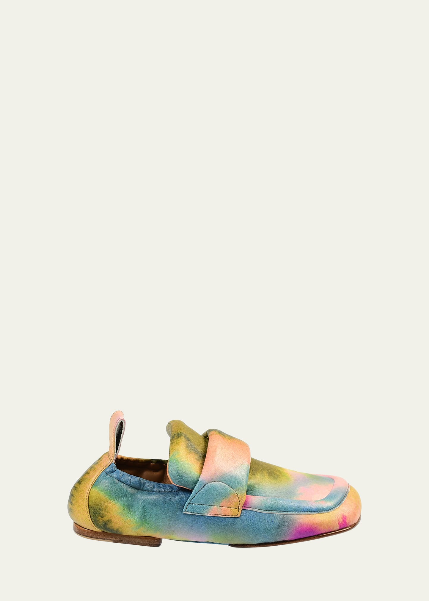 Dries Van Noten Multicolored Leather Loafers | Smart Closet