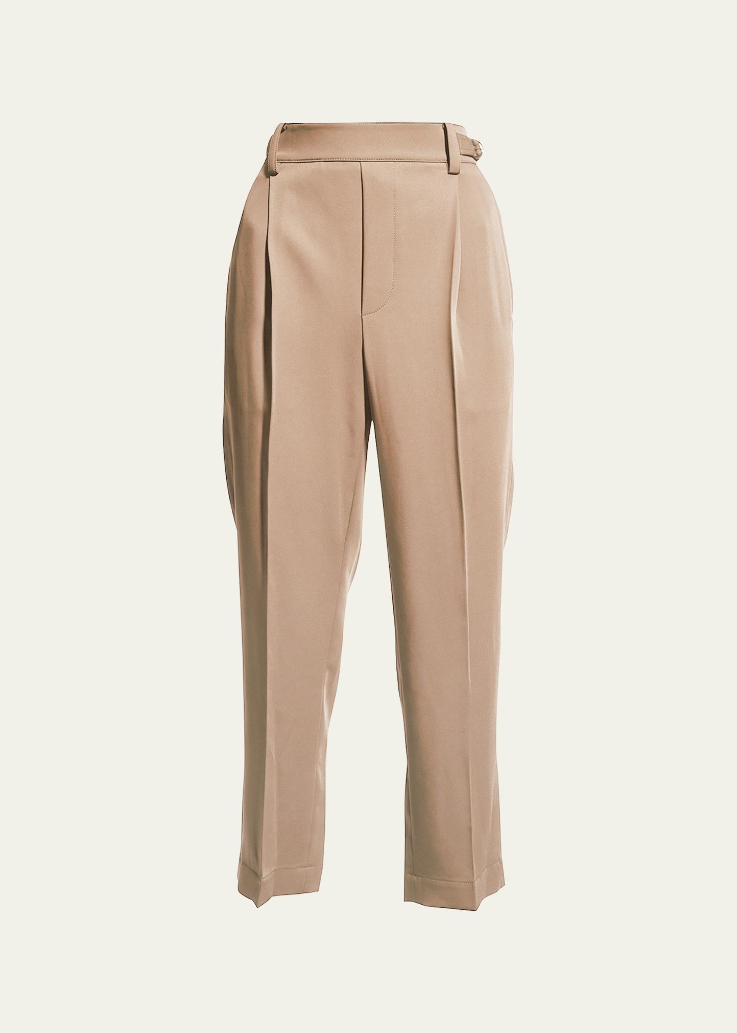 Vince Tapered Pull-on Pants In Coastal Blue