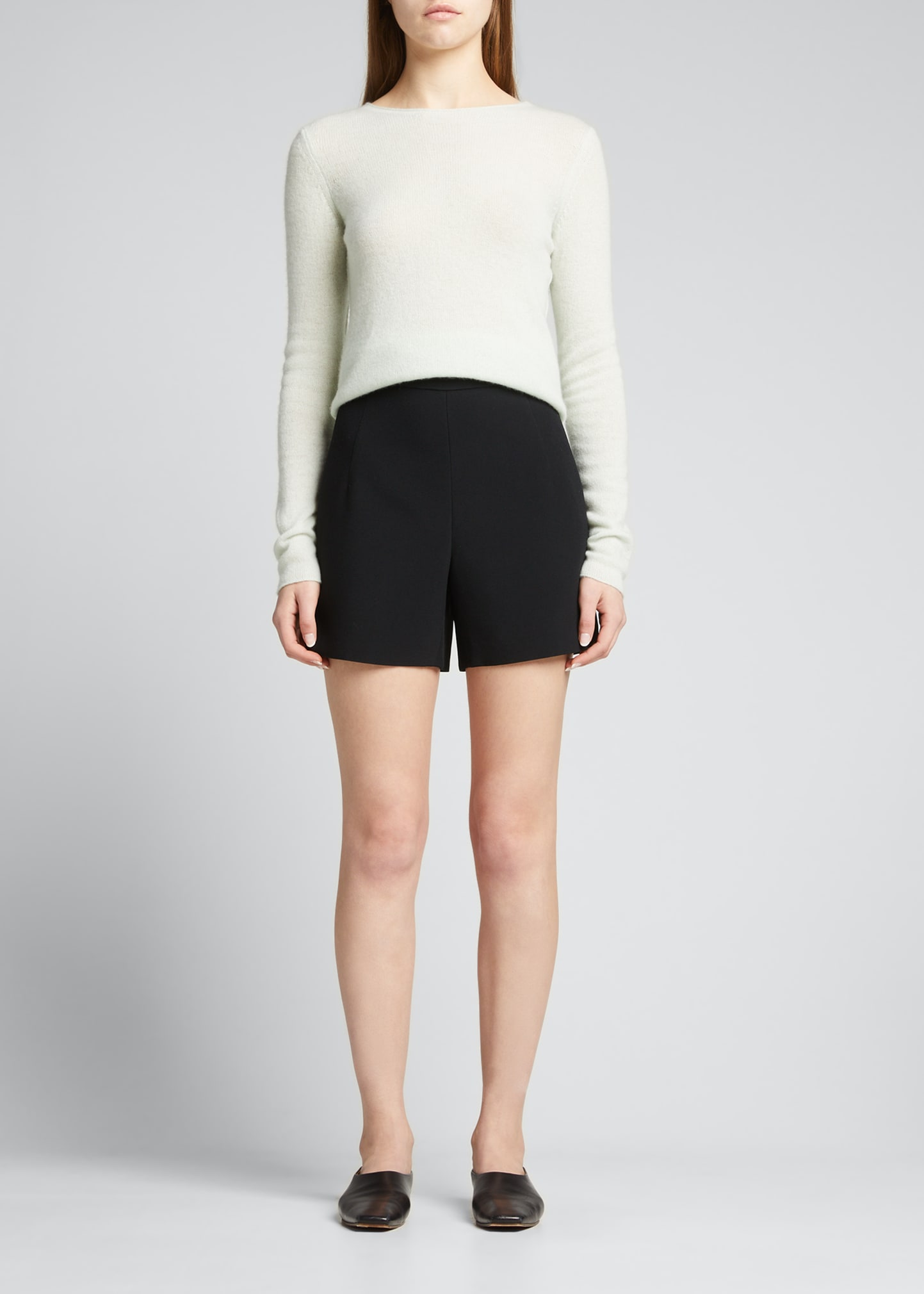 Vince Trimless Cashmere Pullover