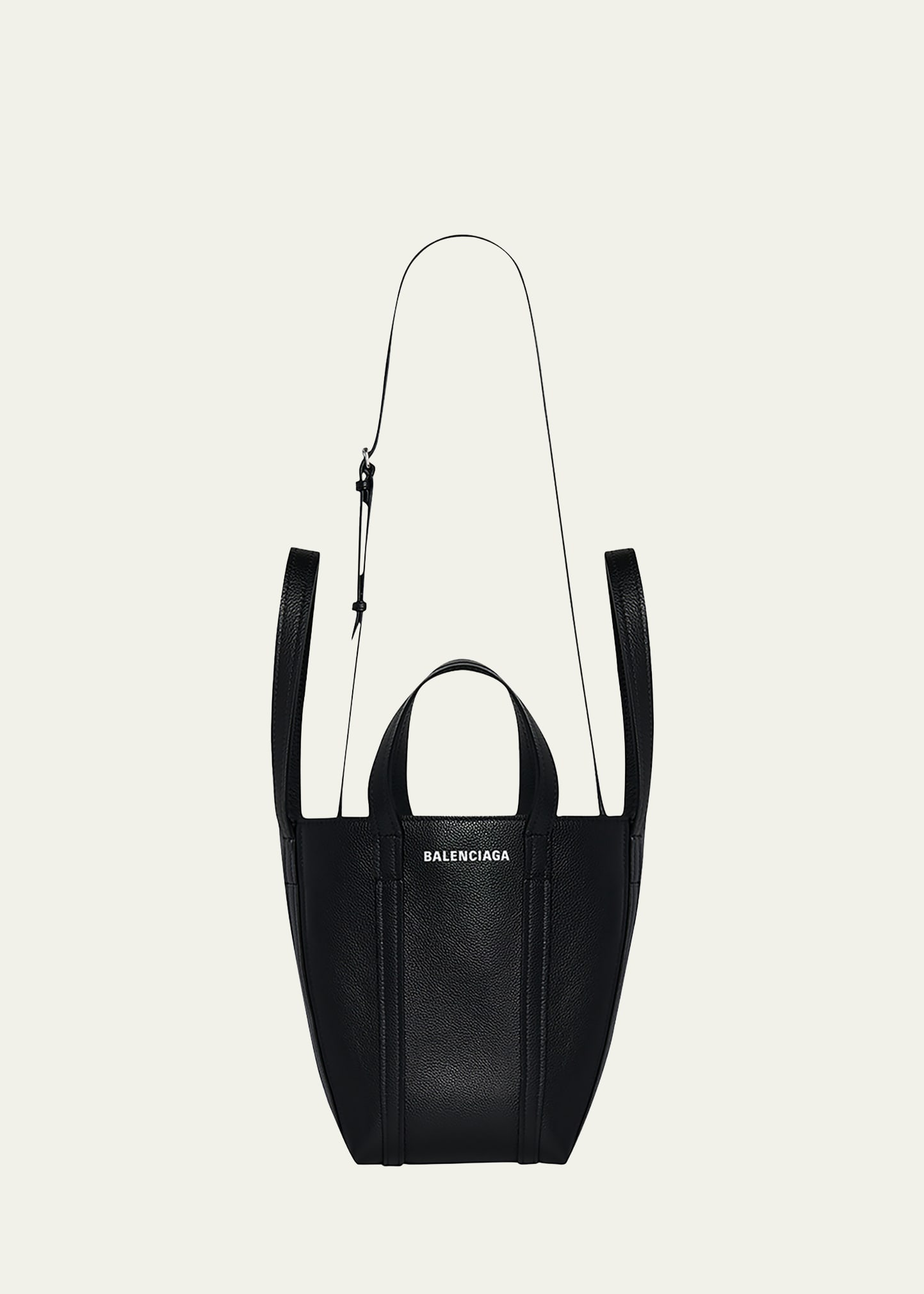 Slim tote black – Totême