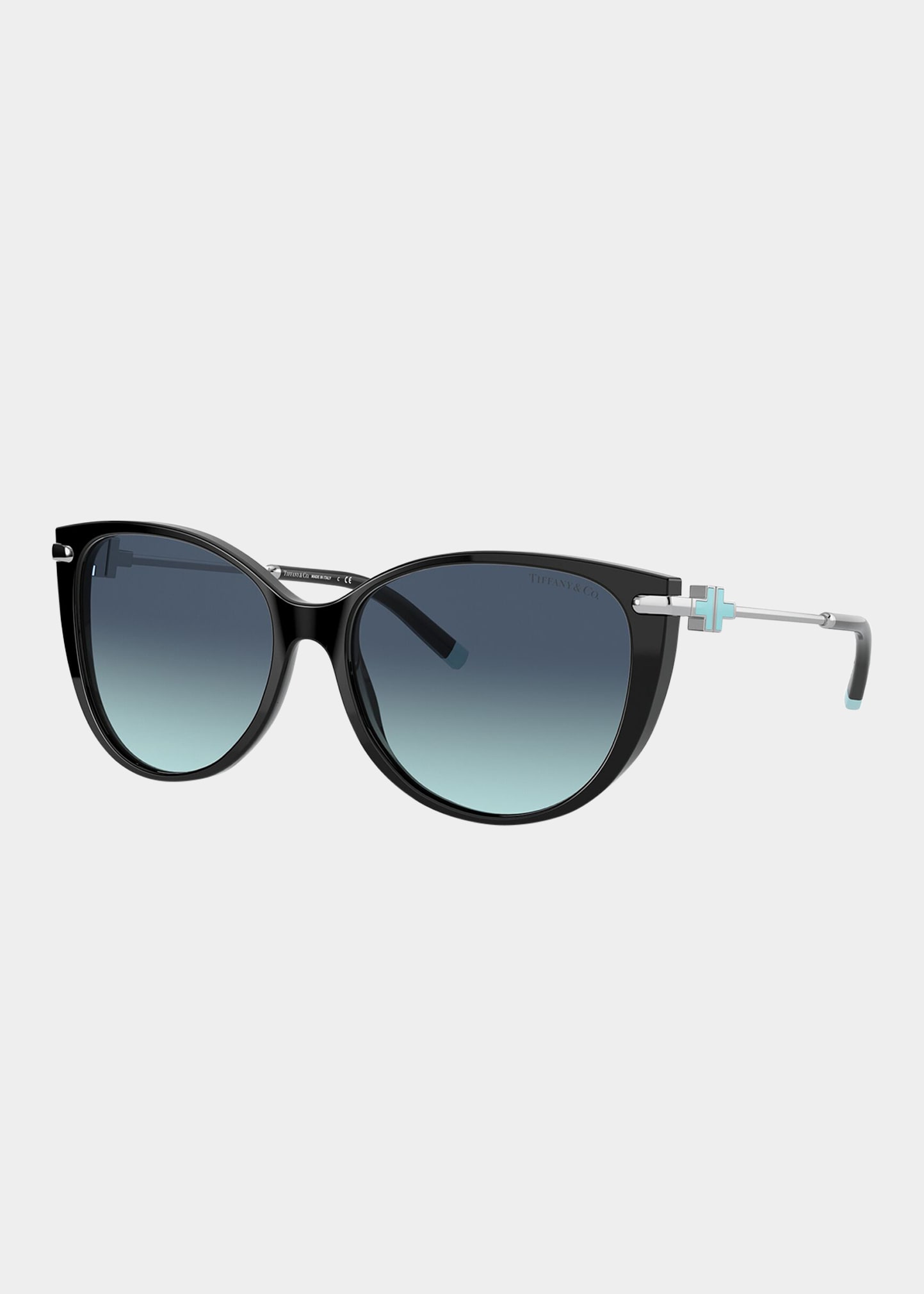 Tiffany & Co 57mm Gradient Cat Eye Sunglasses