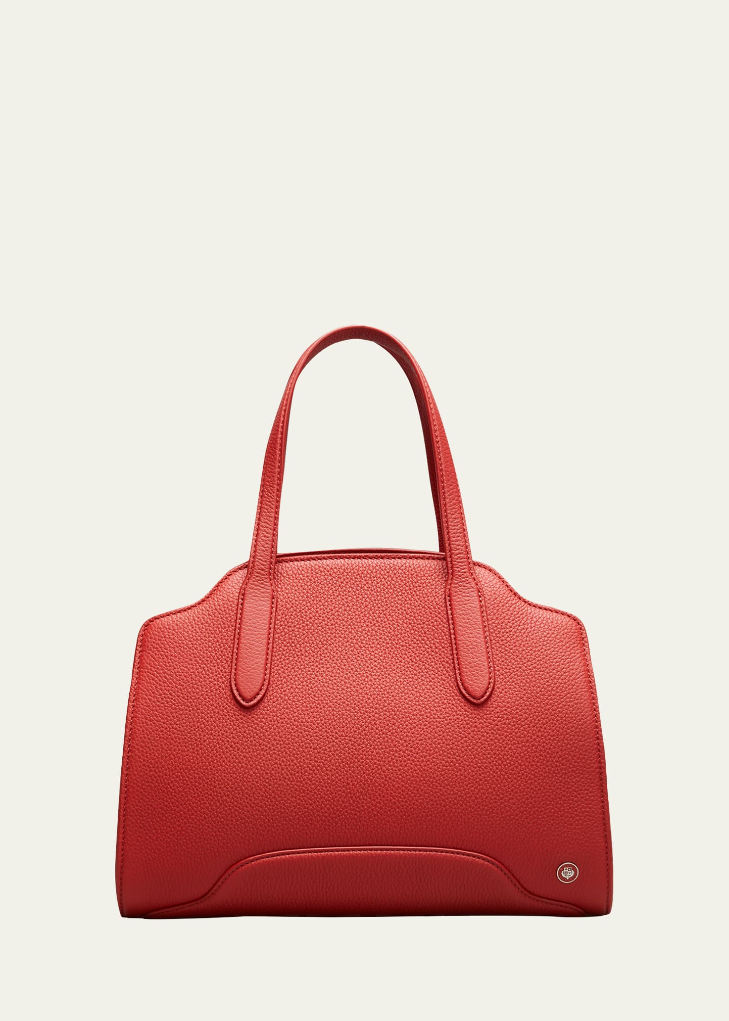 Loro Piana Sesia Grained Calfskin Satchel Bag | Smart Closet