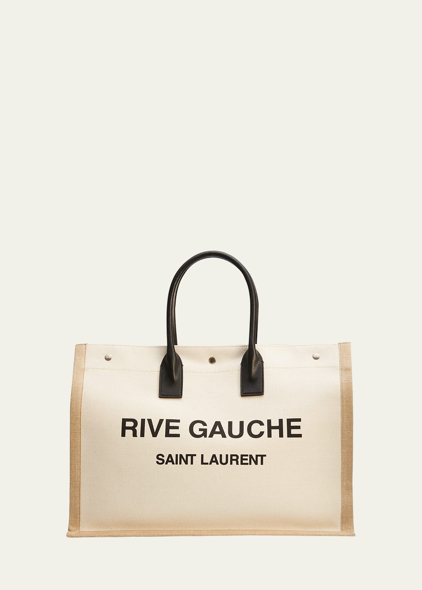 Men's Rive Gauche Canvas Tote Bag