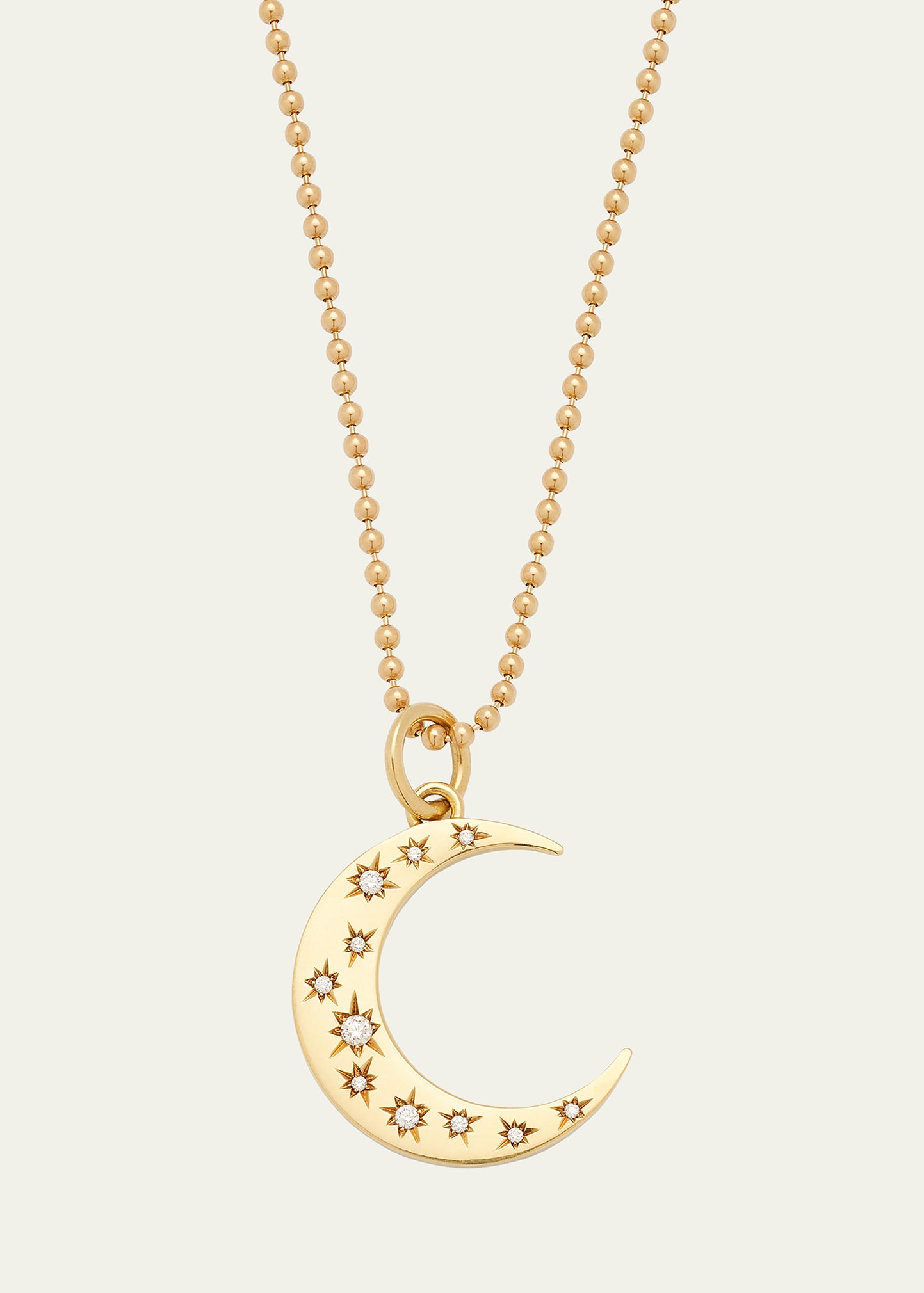 Jemma Wynne Annivesary Moon Pendant Necklace