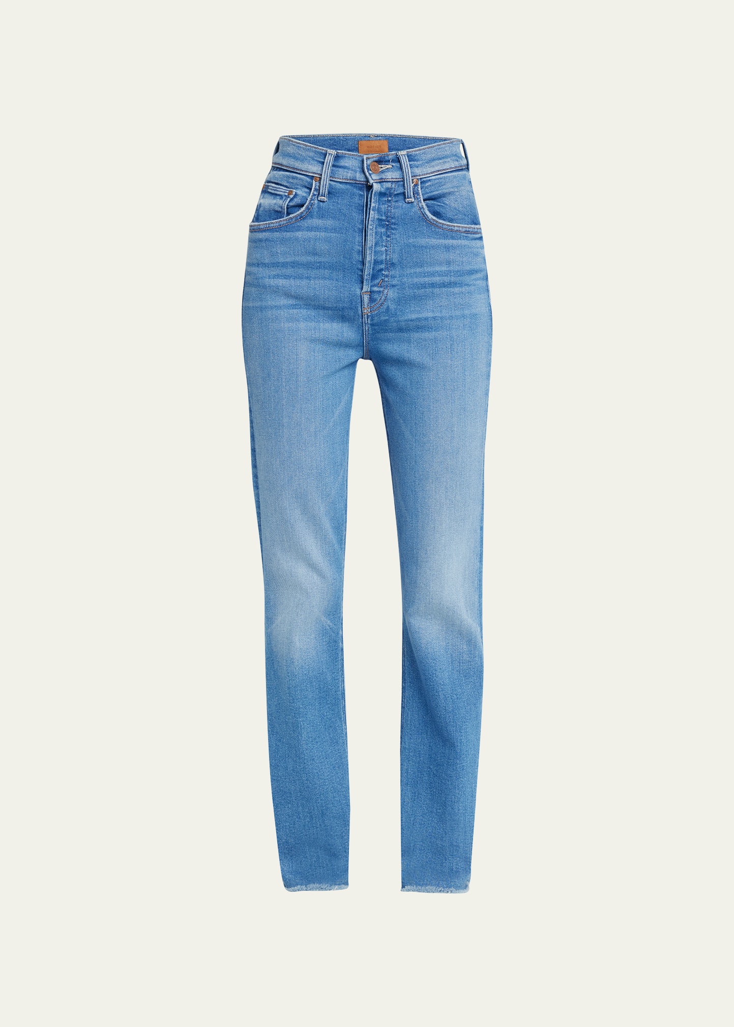 Mother The Tripper Ankle Fray Jeans In Layover