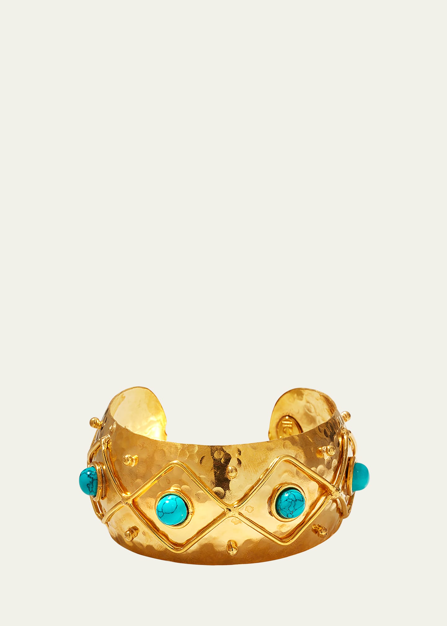 Manchette Curve Gold Cuff