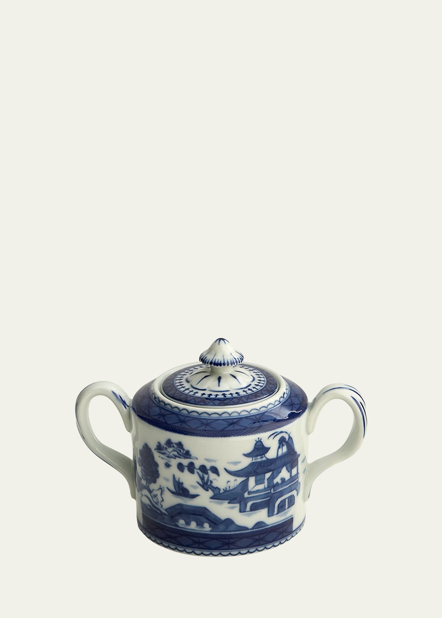 Mottahedeh Blue Canton Sugar Bowl