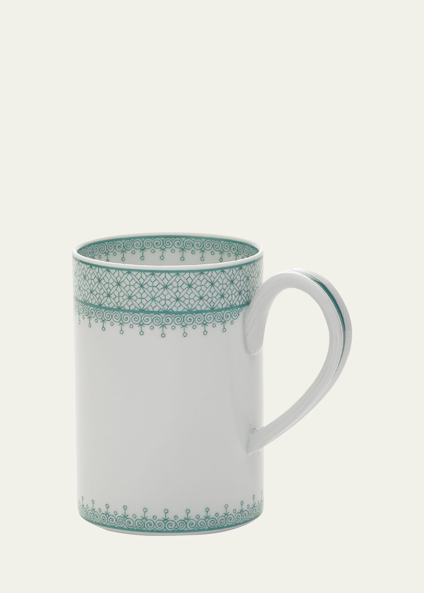 Mottahedeh Green Lace Mug