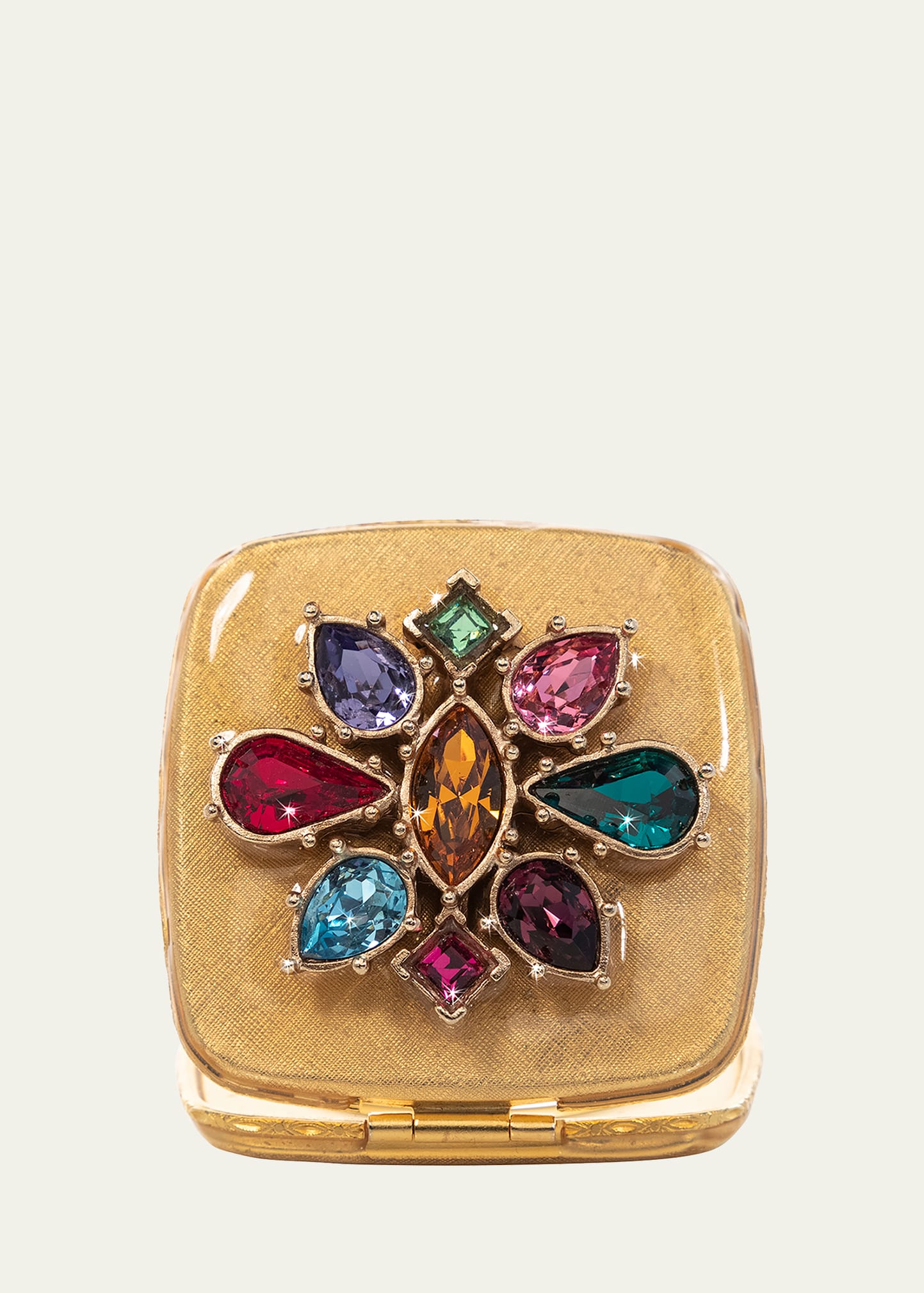 Over Jeweled Square Compact
