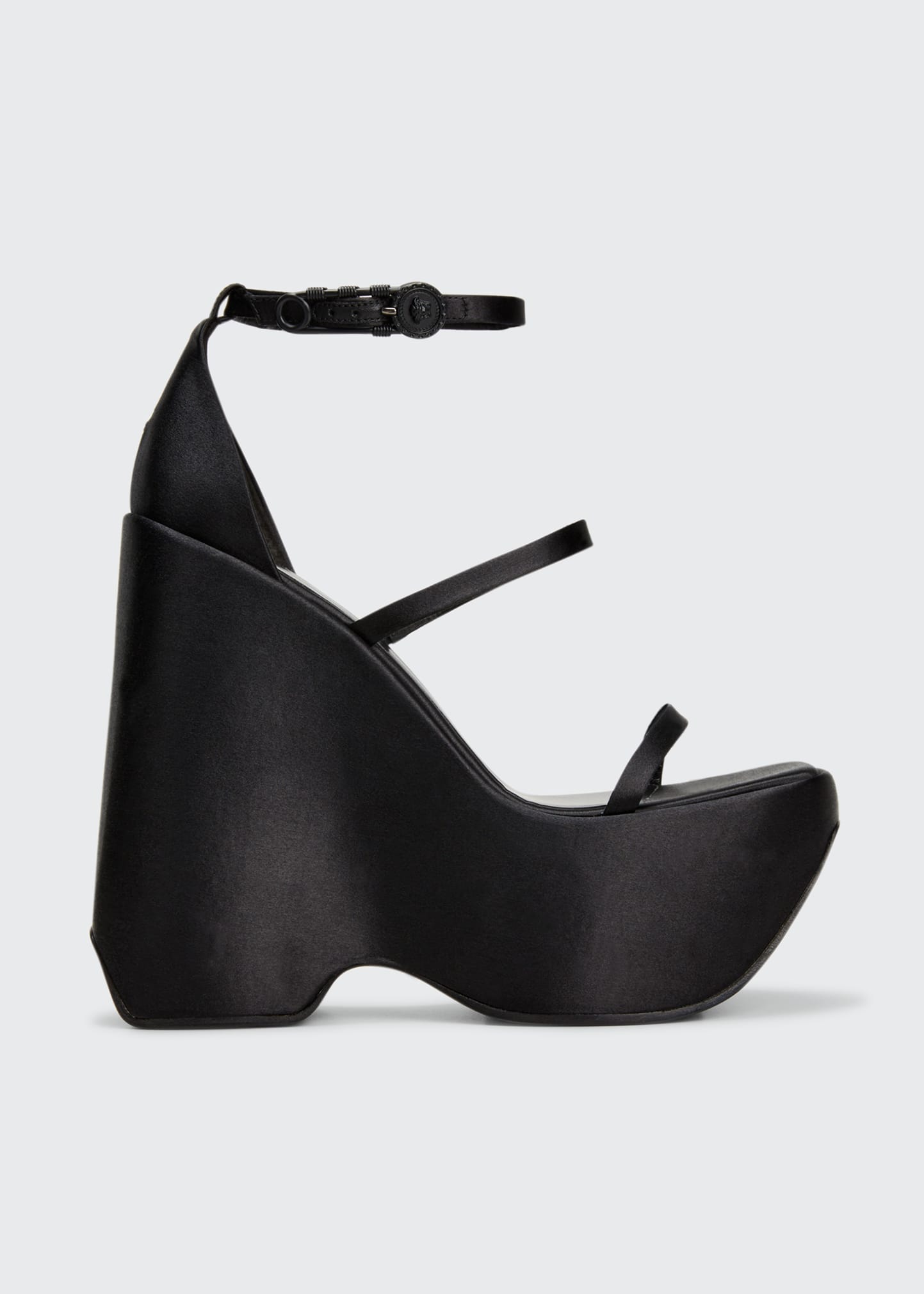 Versace Platform 3-Strap Sandals
