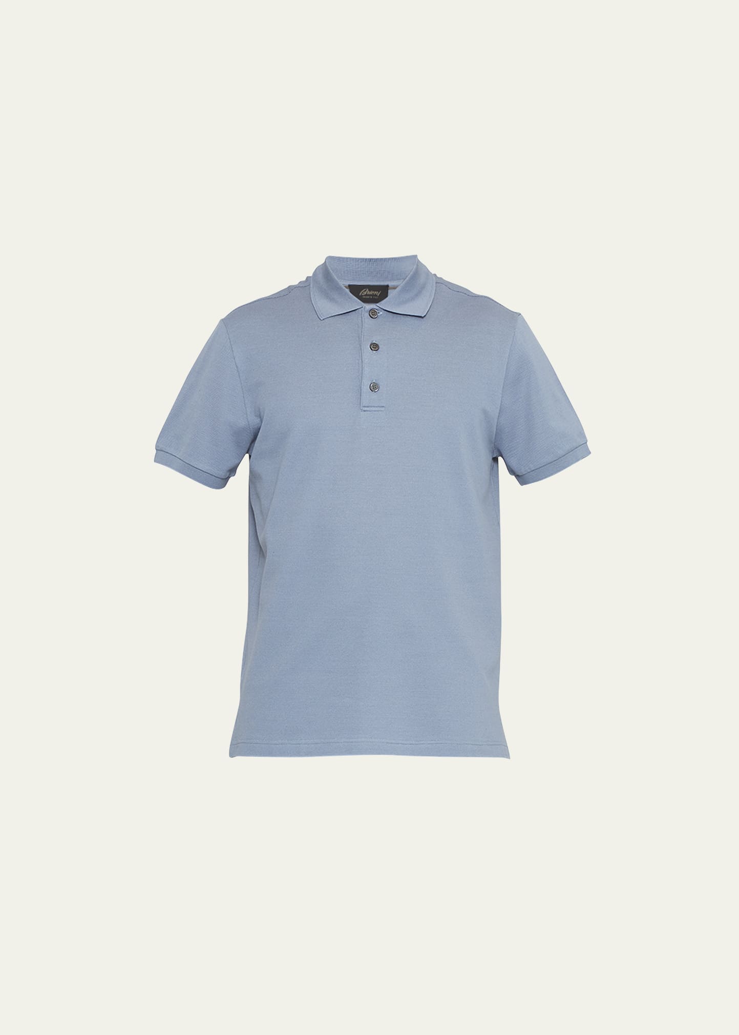 Men's Piquet Cotton Polo Shirt