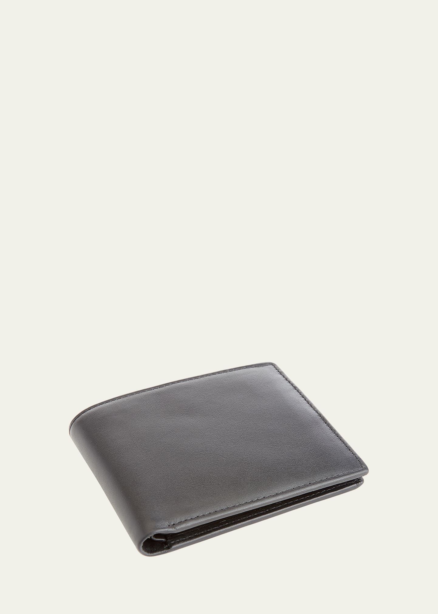 Royce New York Personalized Leather Rfid-blocking Trifold Wallet In Gray