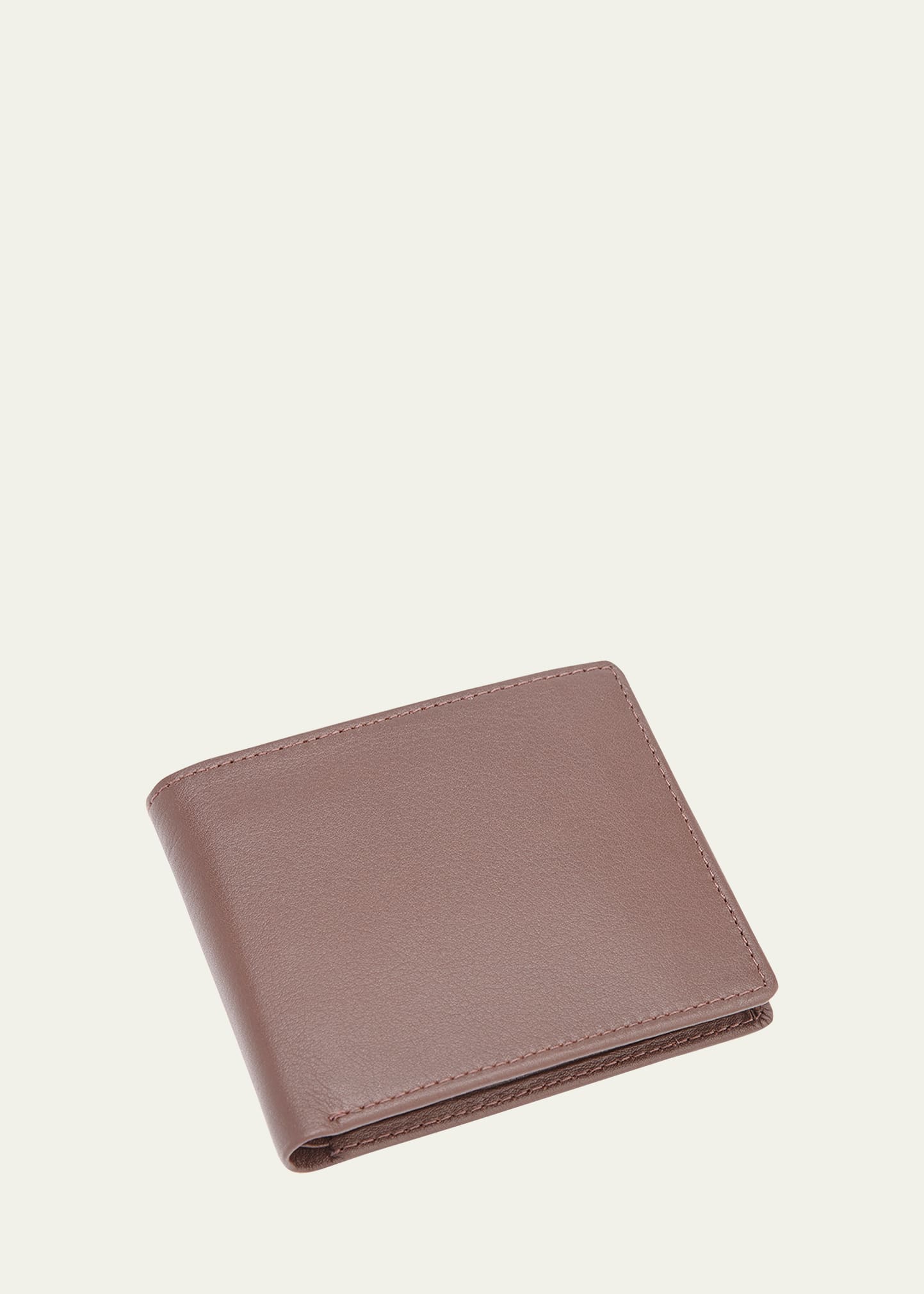 Royce New York Personalized Leather Rfid-blocking Trifold Wallet In Brown