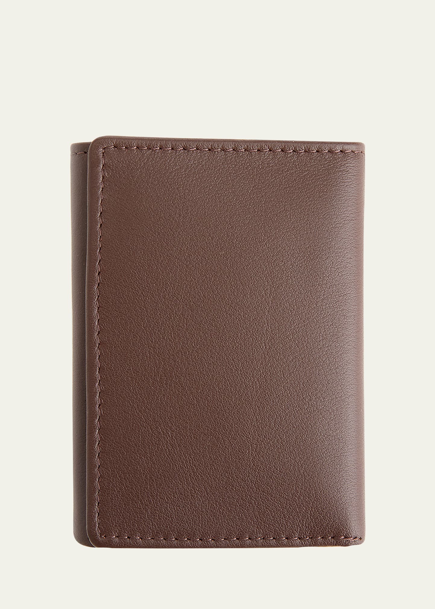 Royce New York Personalized Leather Trifold Wallet In Black Pattern