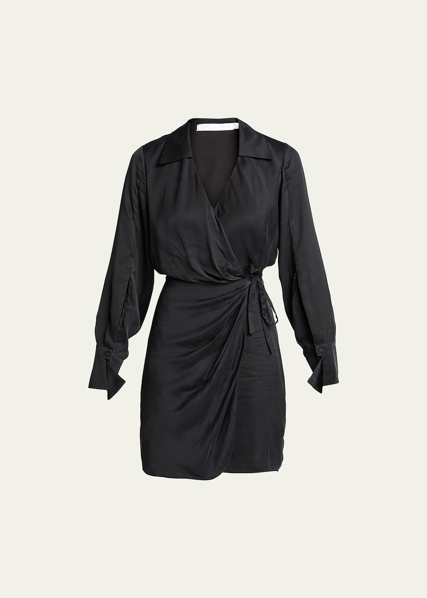 Destiny Essentials Long-Sleeve Wrap Dress