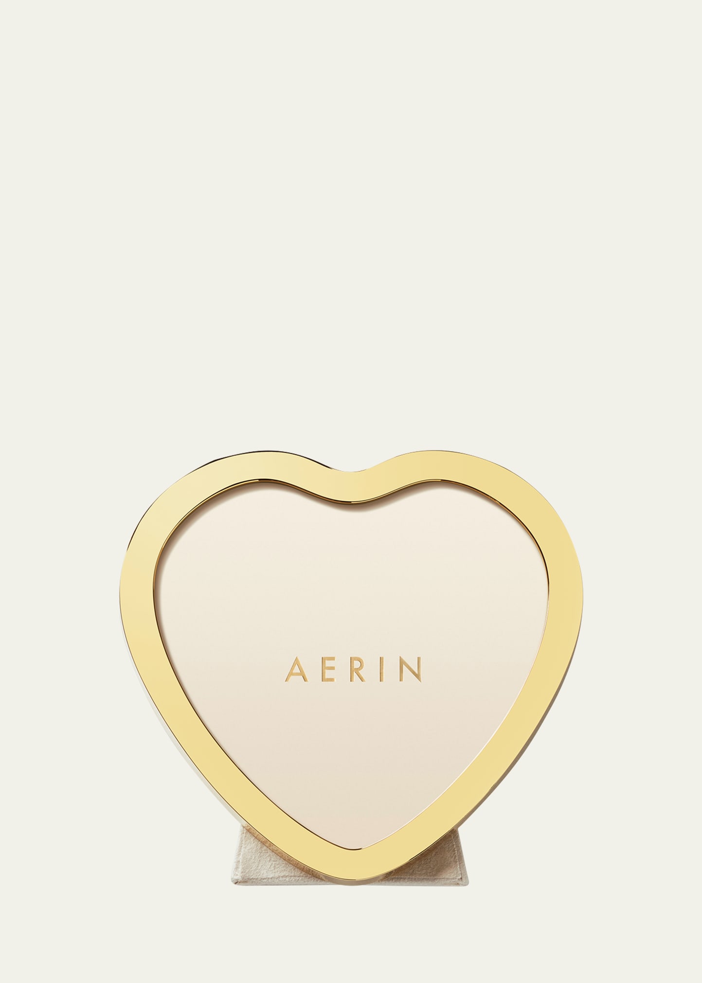 Aerin Martin Heart Frame In Gold