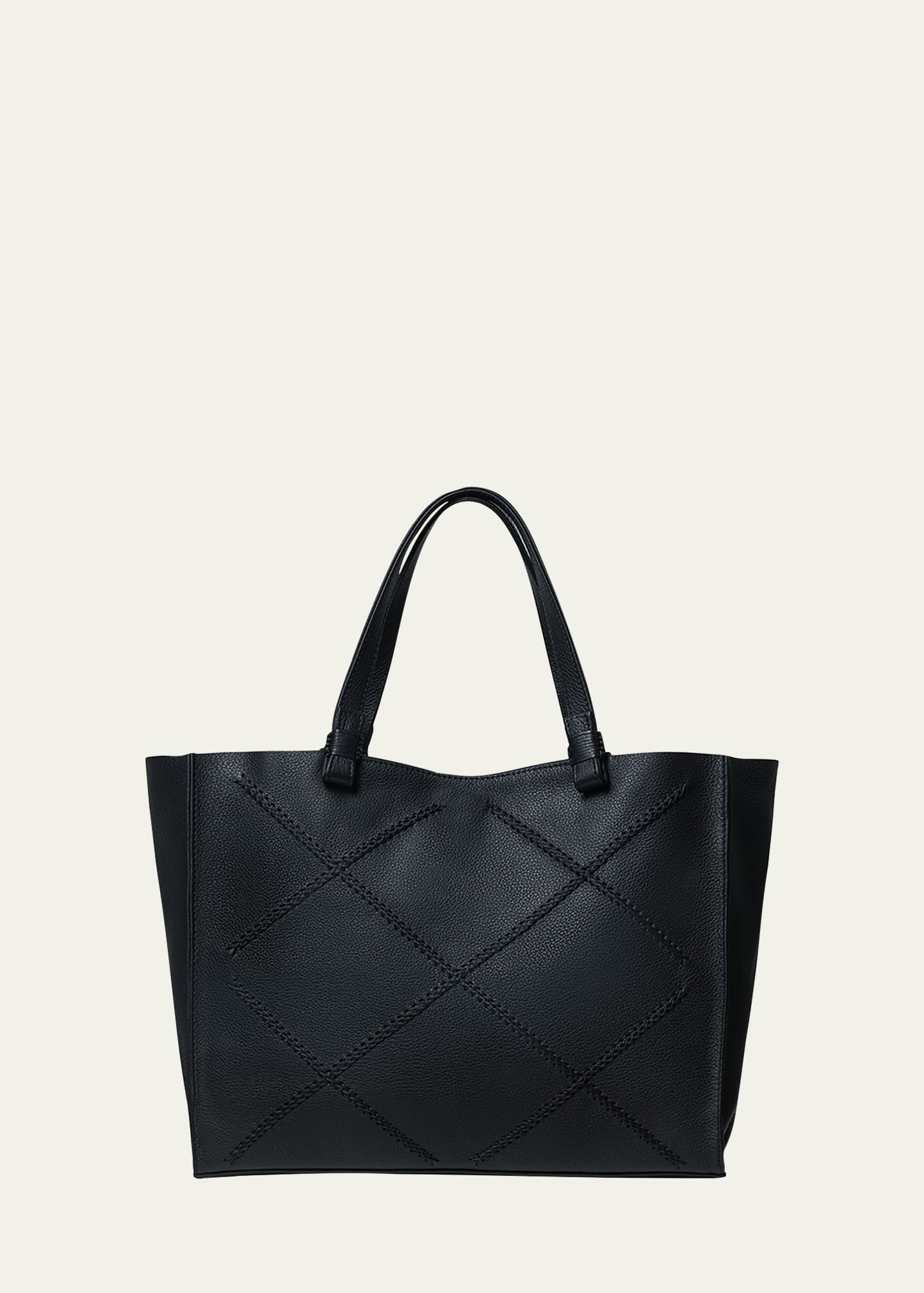 Medium Leather Tote Bag