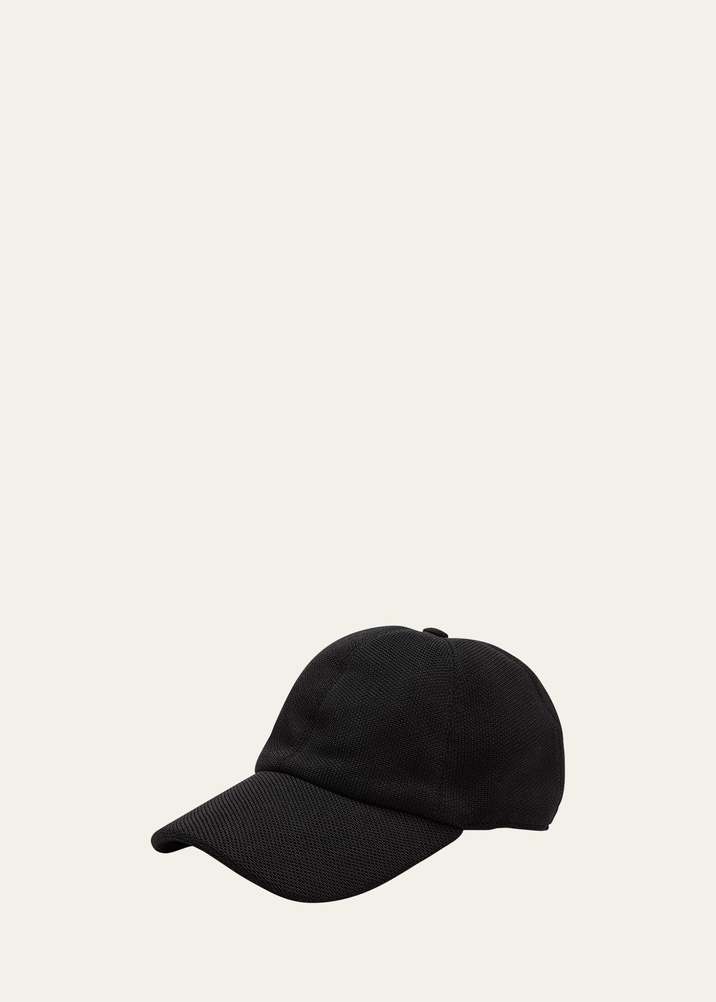 Caspian Silk Piqué Baseball Hat