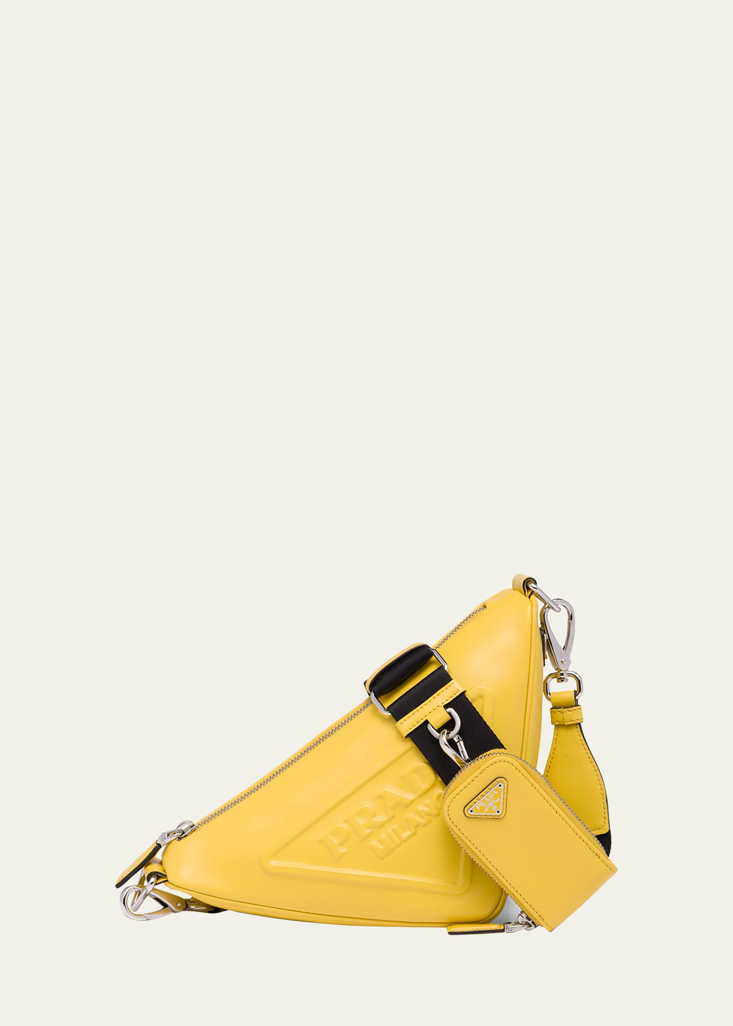 Re Edition Mini Embellished Shoulder Bag in Gold - Prada