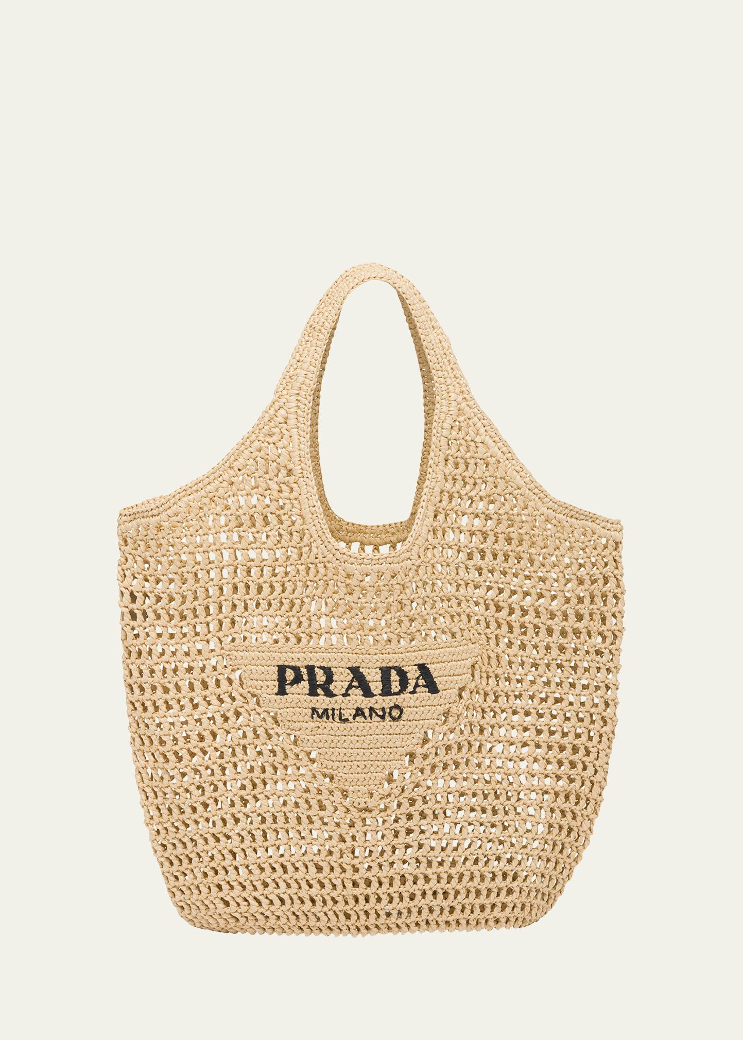 prada triangle canvas bag