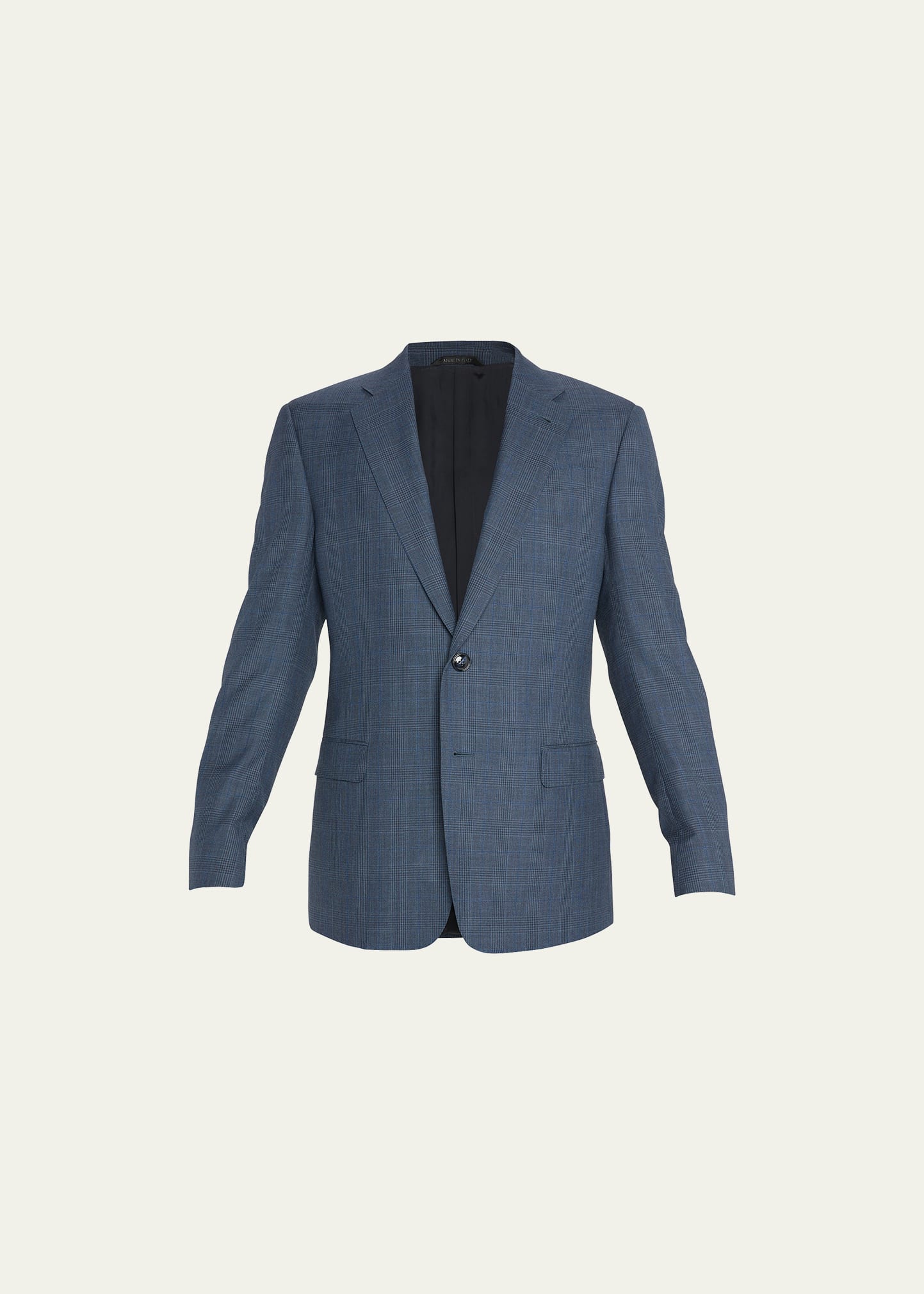 Giorgio Armani Men's Tonal Plaid Wool Suit In Multi