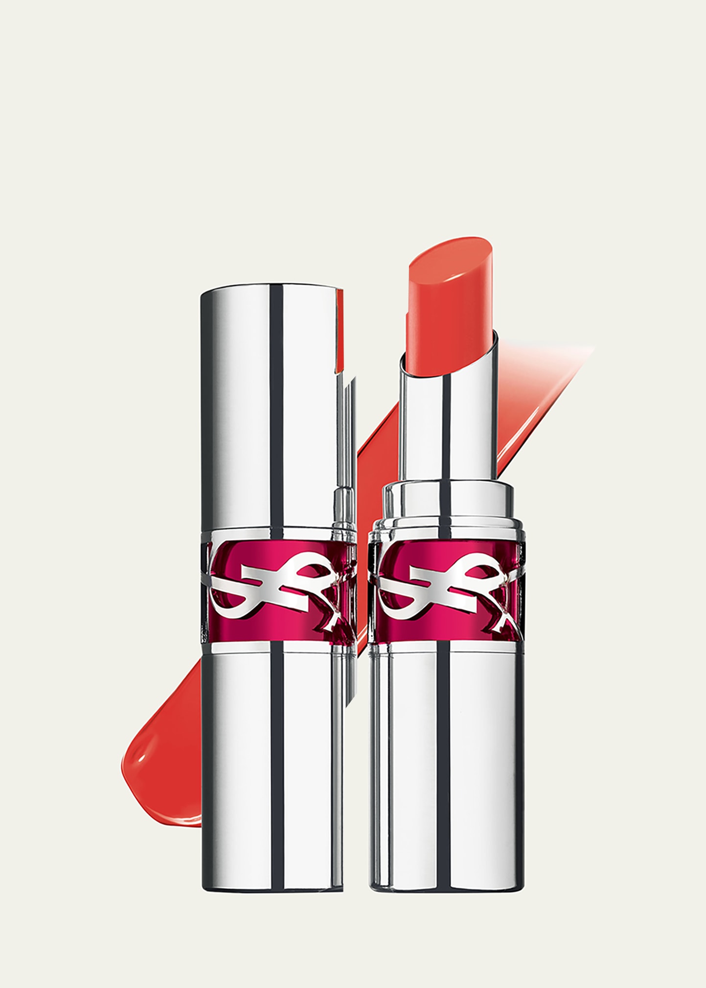 Saint Laurent Candy Glaze Lip Gloss Stick In 11 Red Thrill
