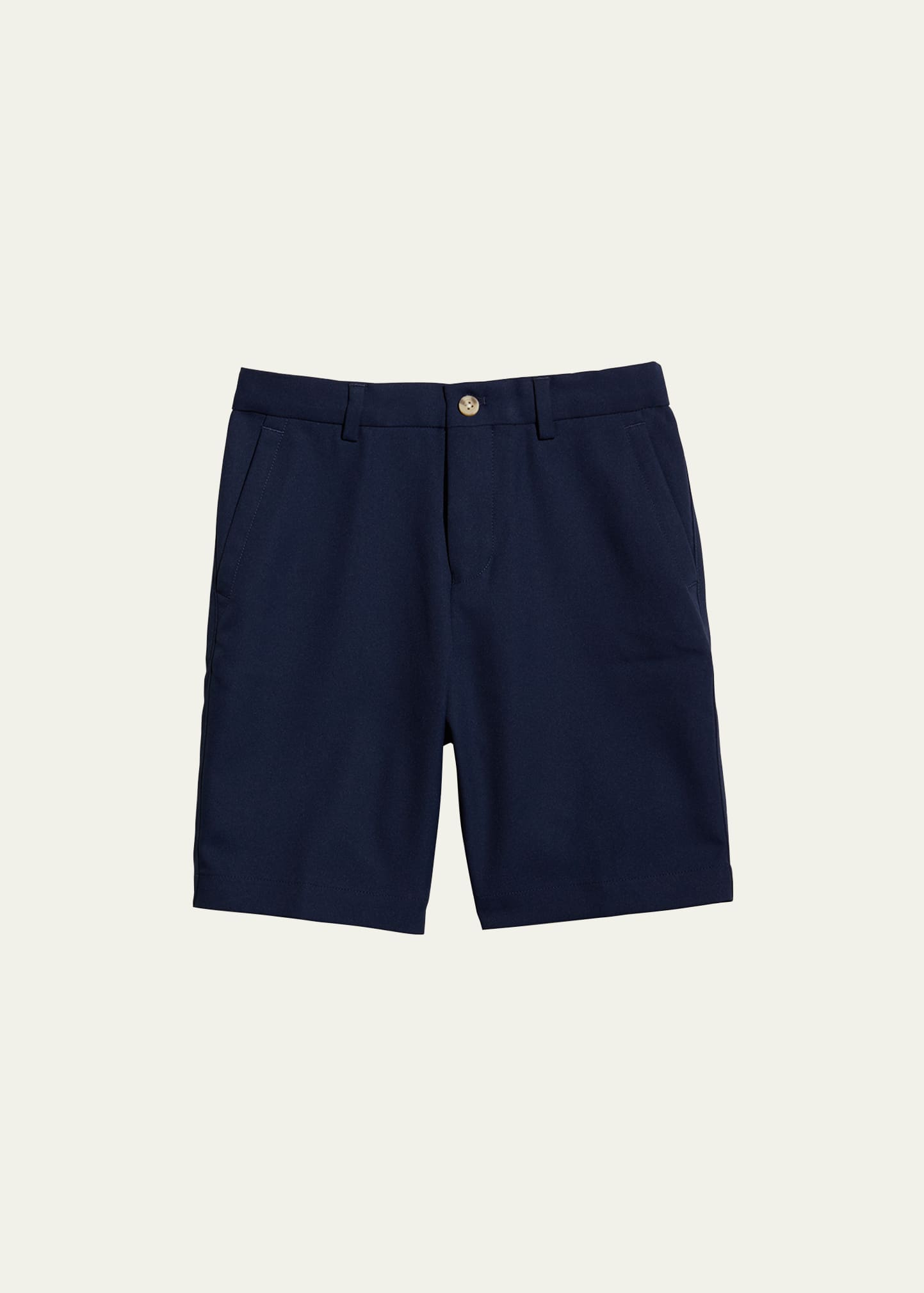 Peter Millar Kids' Boy's Salem Performance Youth Shorts In Navy