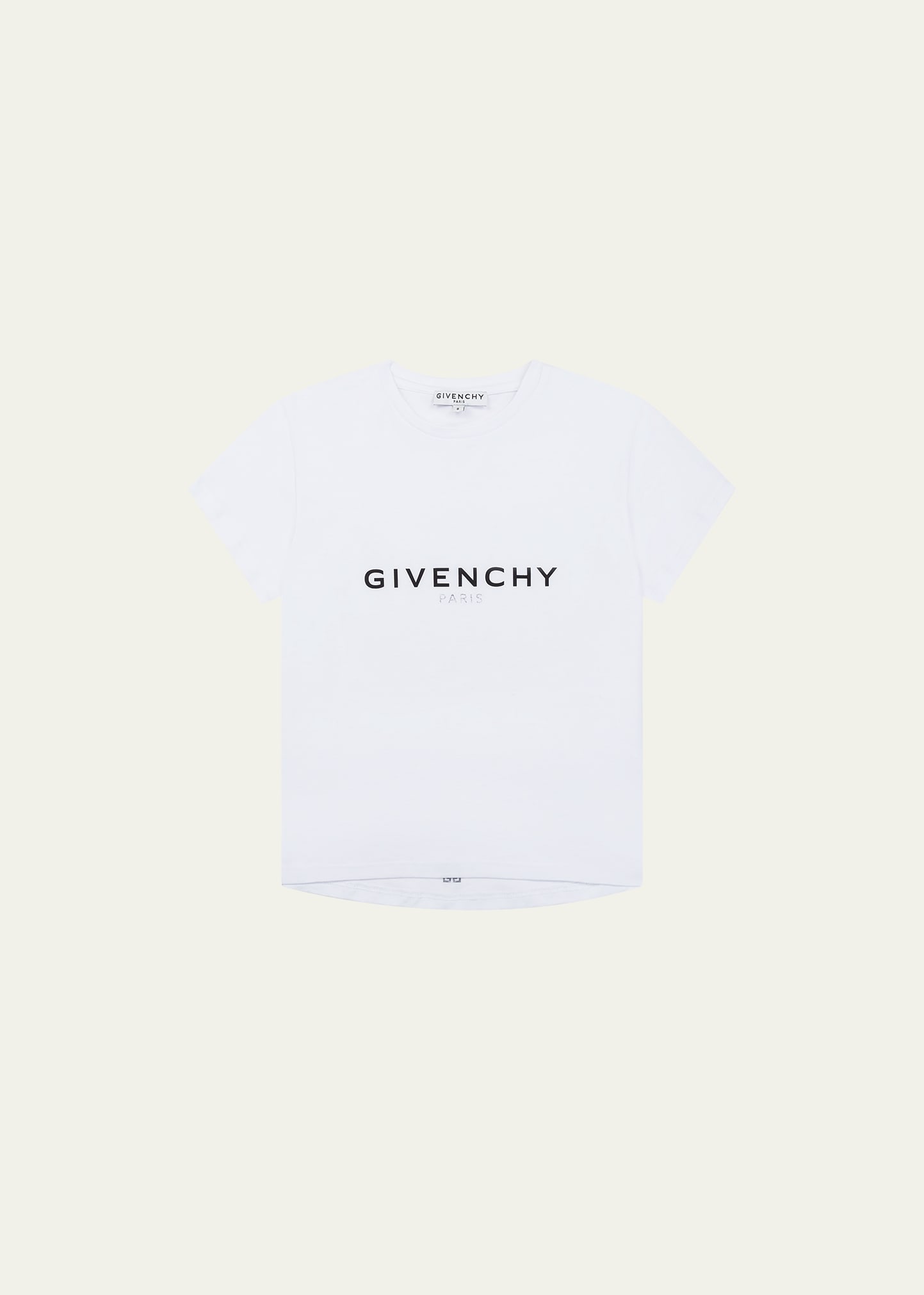 Givenchy Item O-neck Short-sleeved T-shirt In White