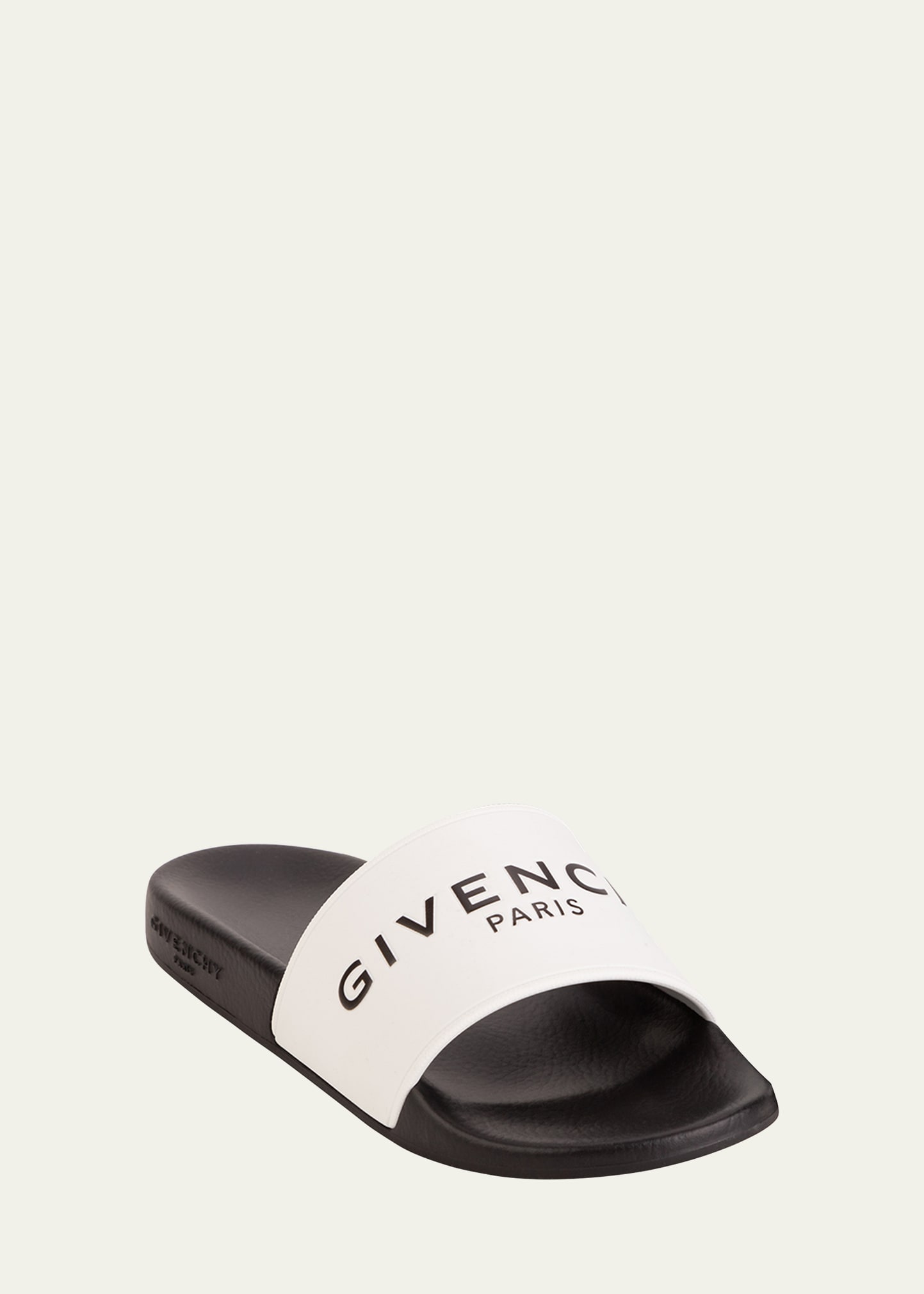 Givenchy Kid's Logo Pool Slide Sandals, Toddler/kids In White