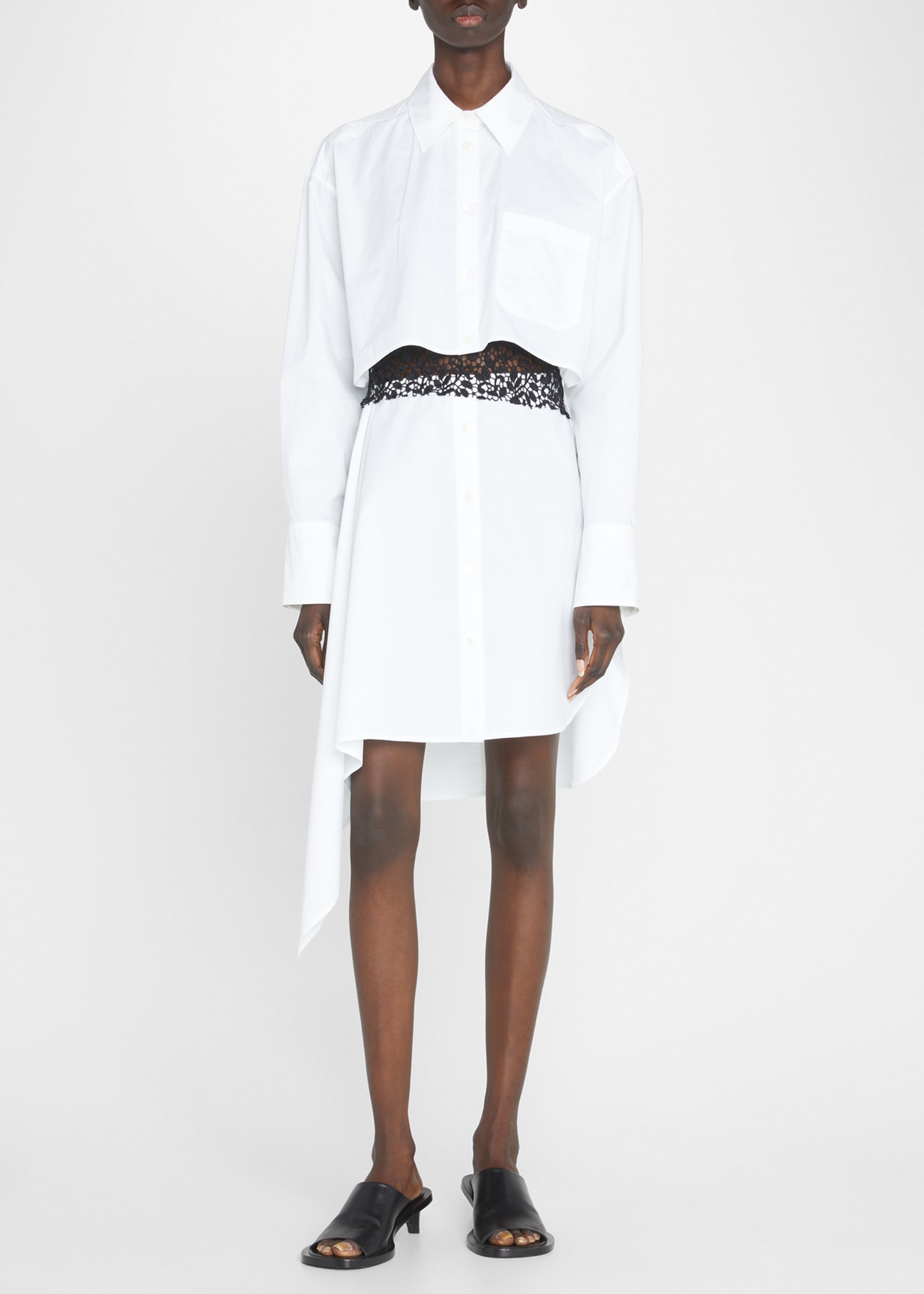 jw anderson shirt dress