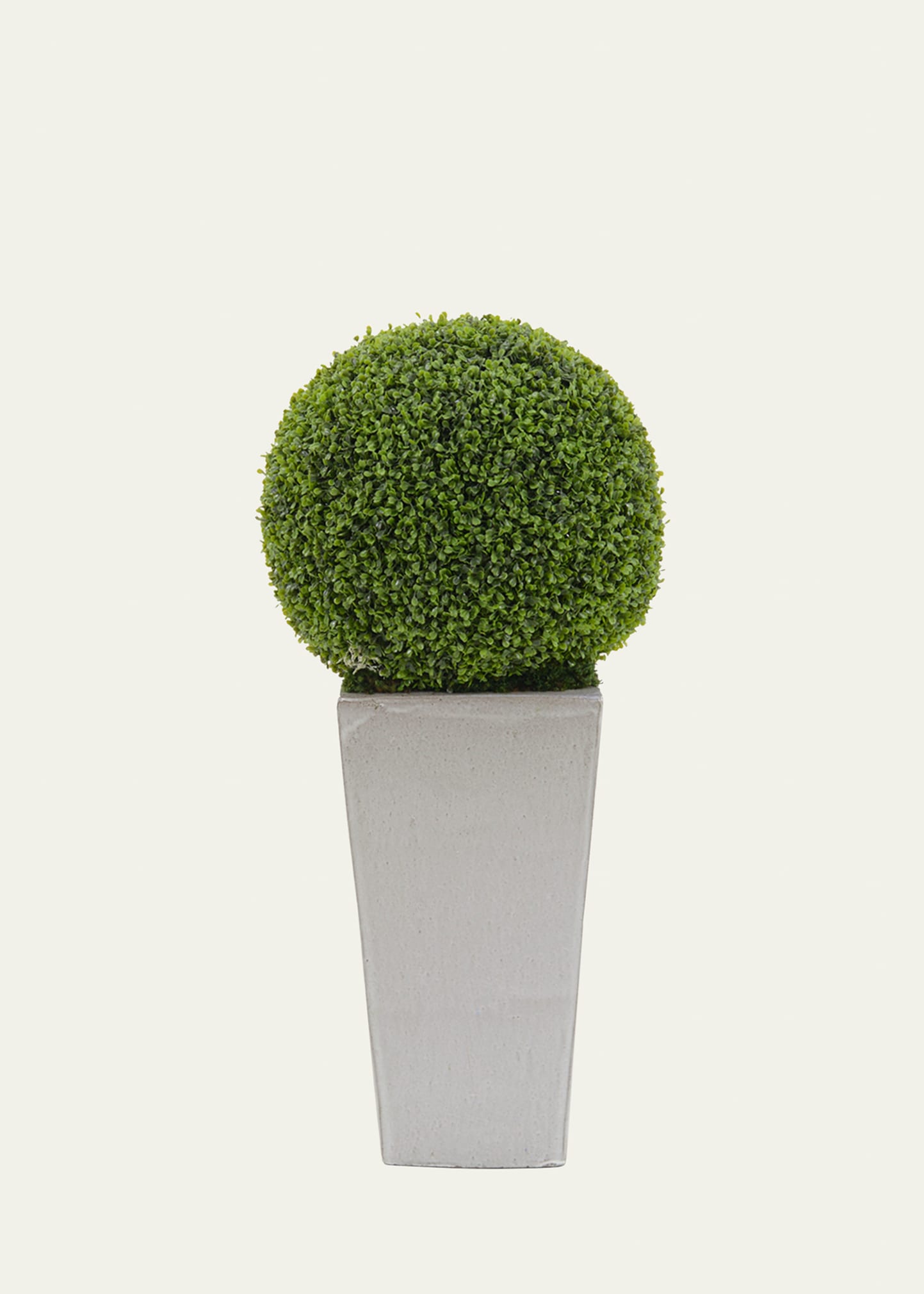 John-richard Collection Boxwood Orb Faux Topiary In Green