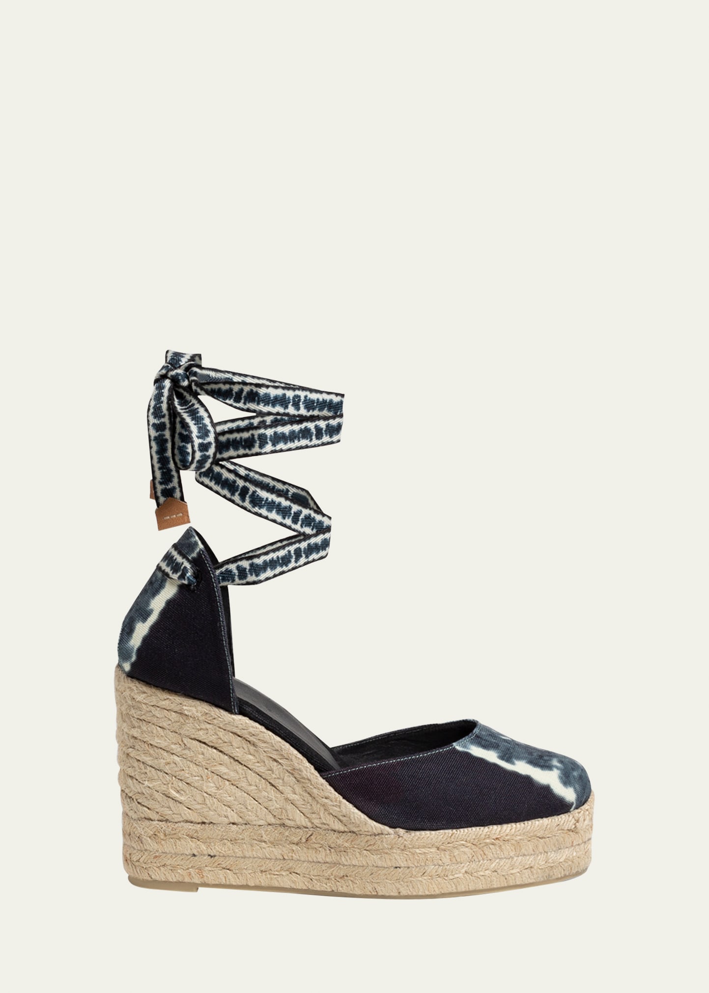CASTANER x ALTUZARRA x Altuzarra Tie Dye Wedge Espadrille Sandals Smart Closet