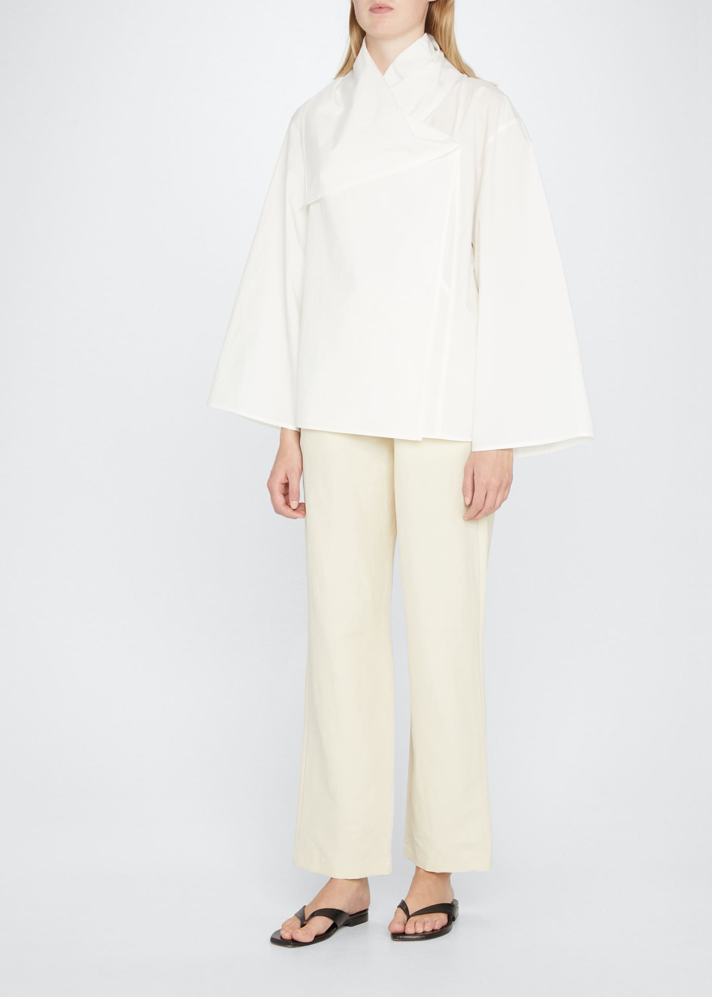 toteme stretch linen dress