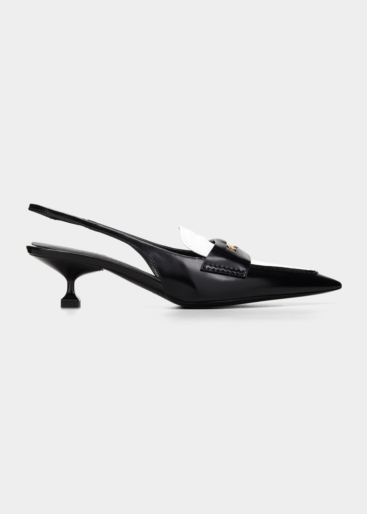 slingback penny loafers