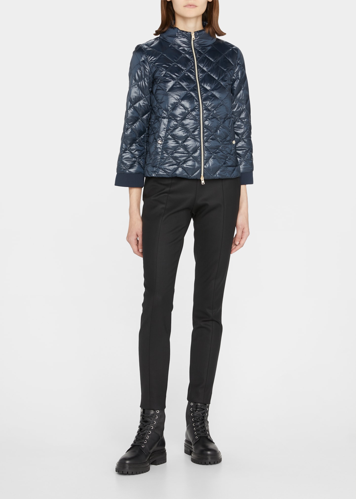 Quilted Cropped Jacket