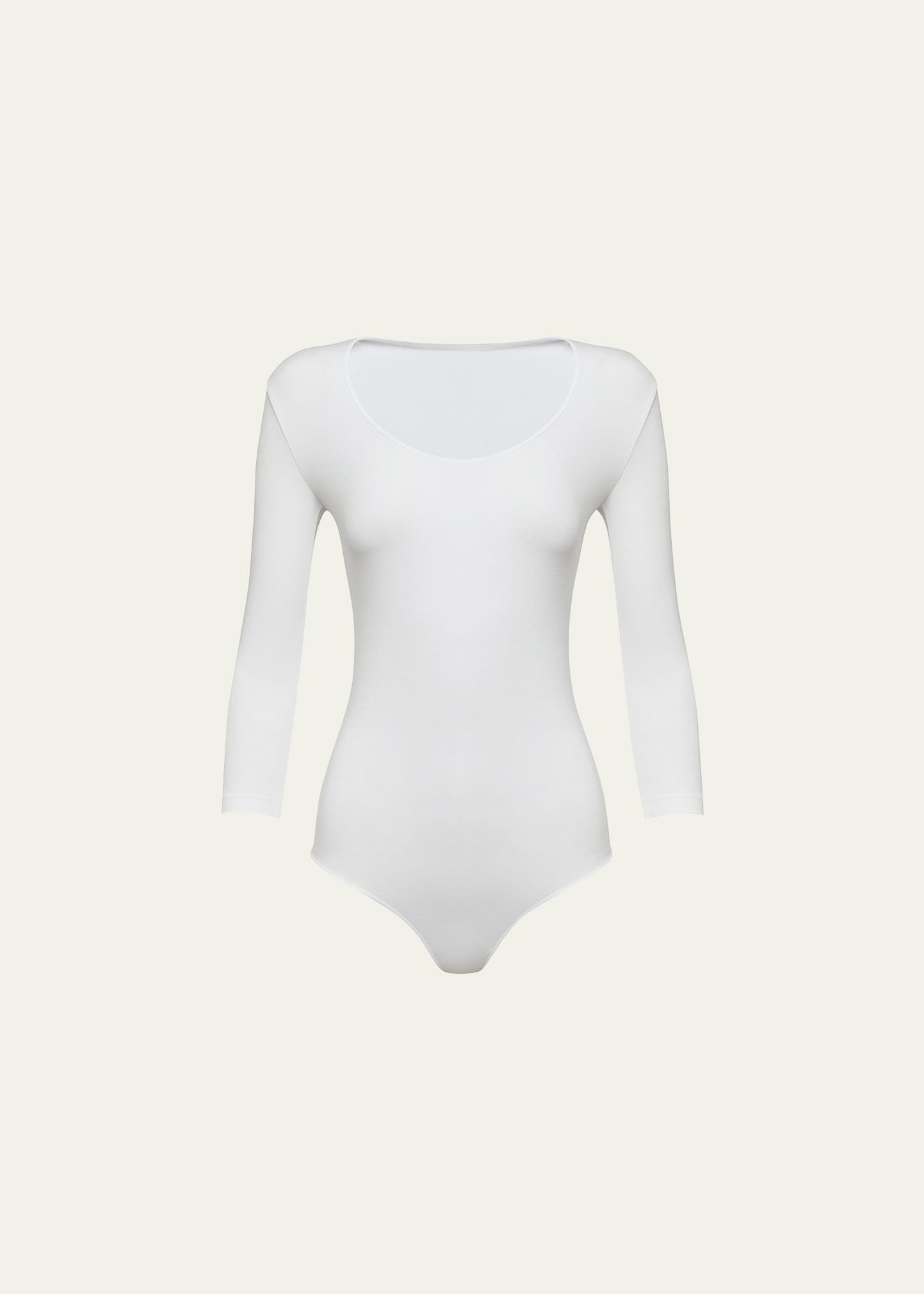 WOLFORD TOKIO 3/4-SLEEVE THONG BODYSUIT