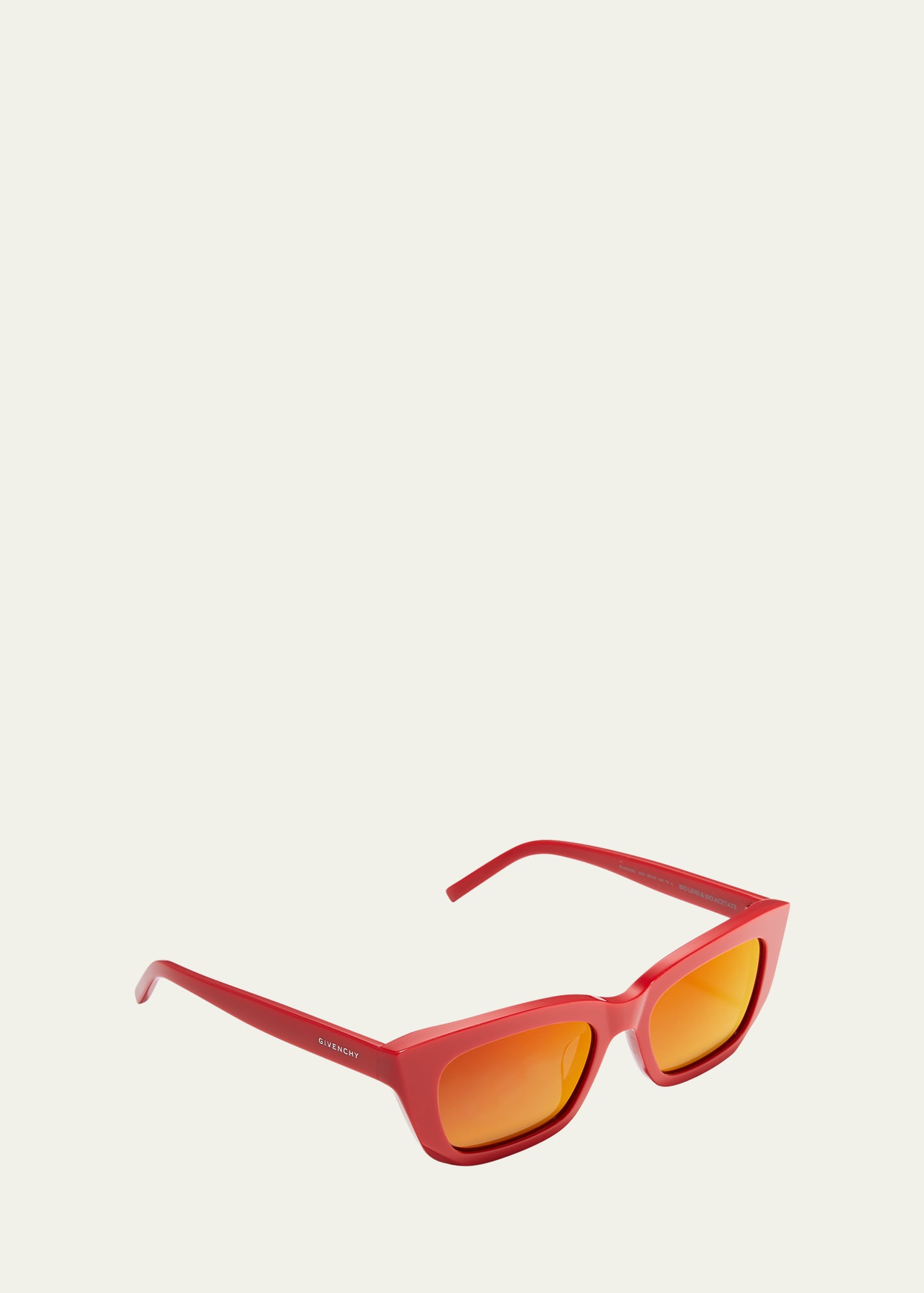 Givenchy Acetate Cat-eye Sunglasses In Red Multi