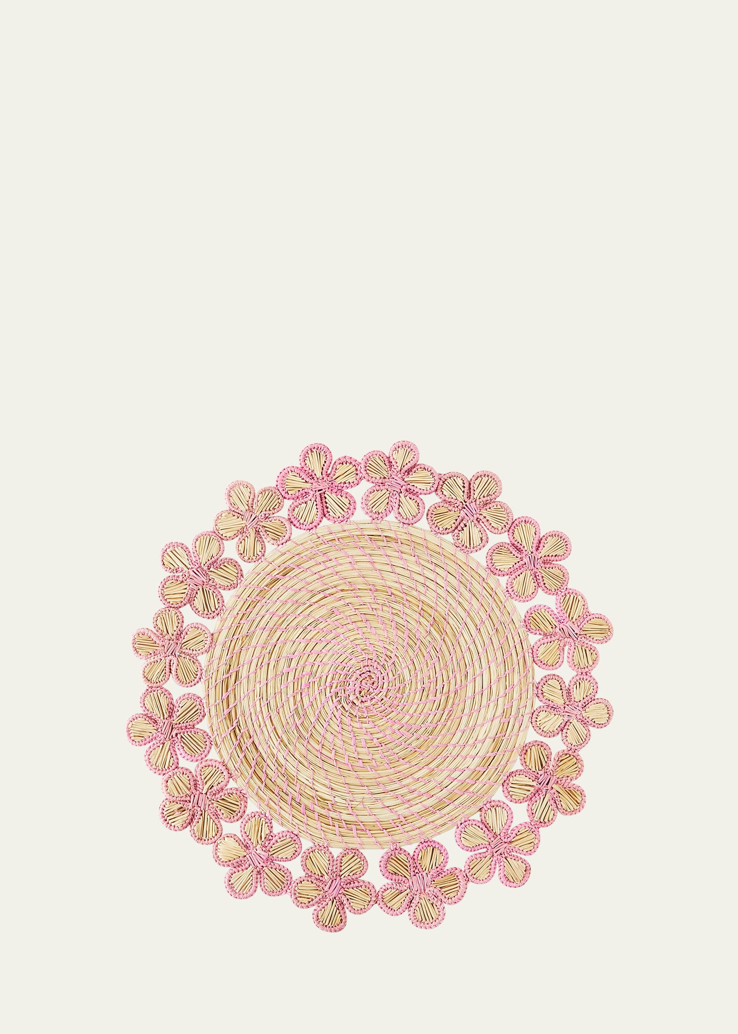 Mode Living Lanai Placemat In Soft Pink